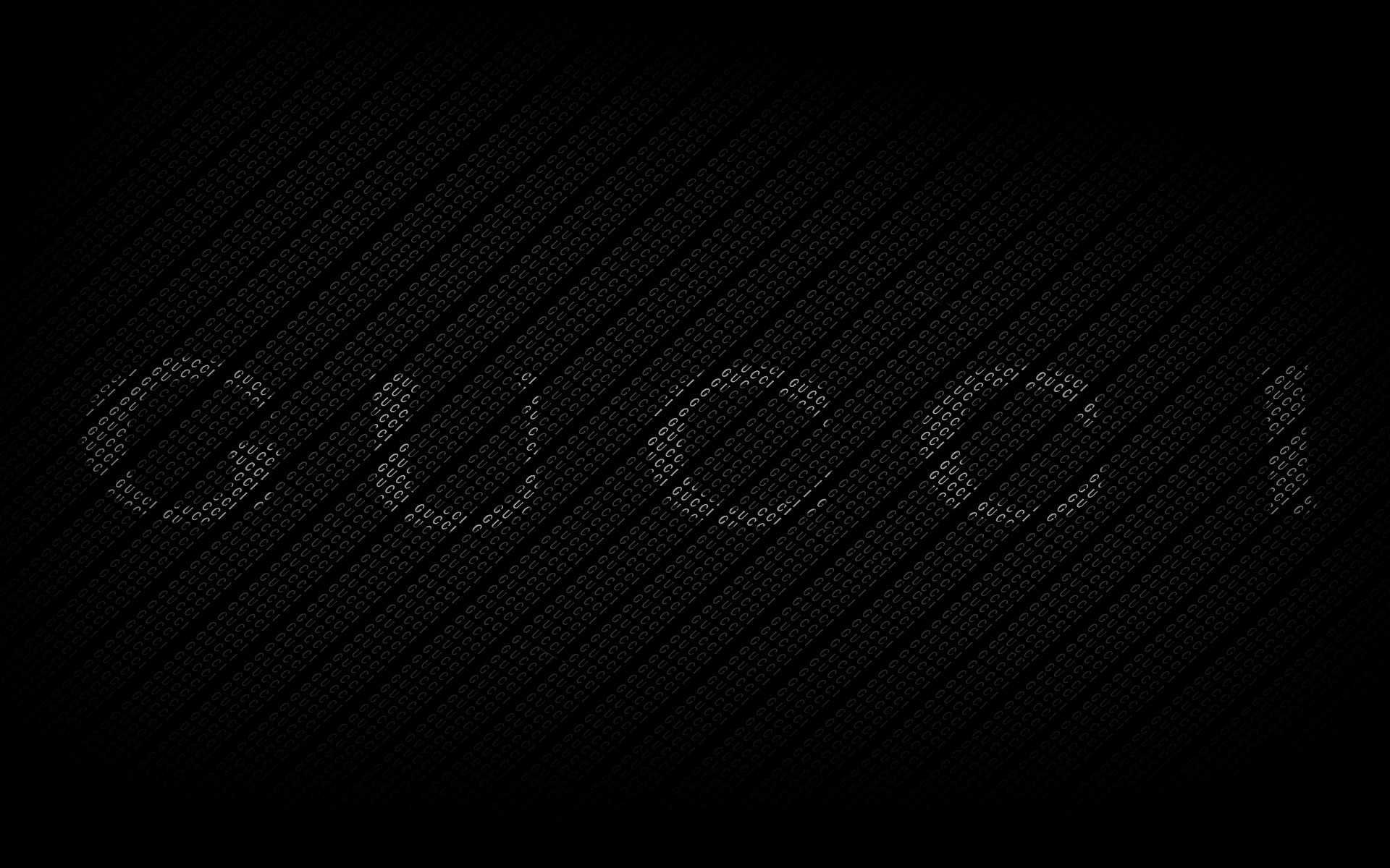 Gucci, Logo, Nero, 16:10 Full HD, sfondo widescreen