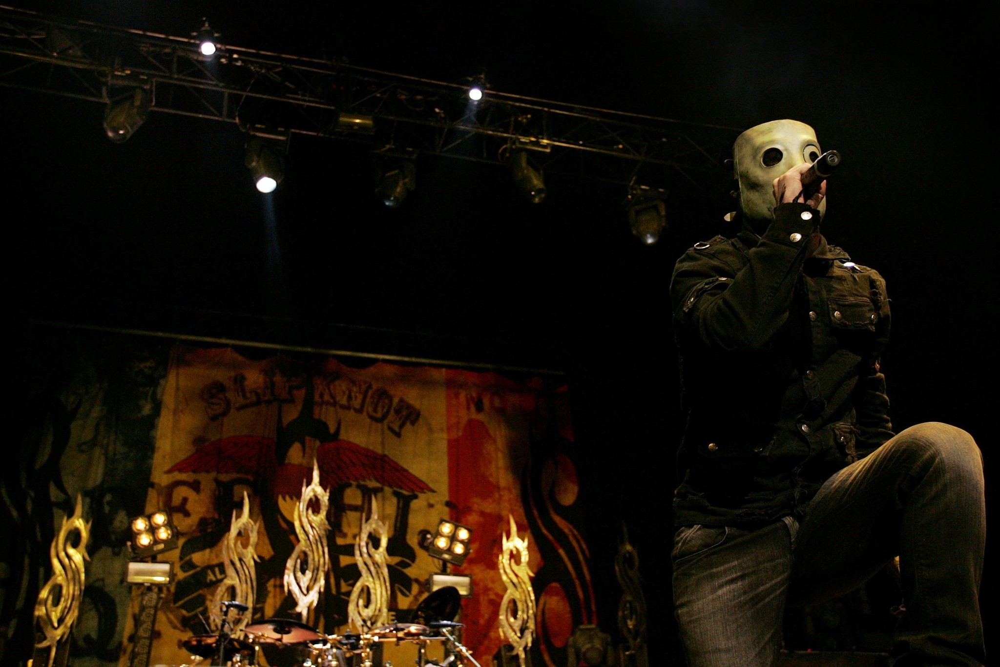 Slipknot, Concerto, Palco, Maschera, Full HD, sfondo per portatile