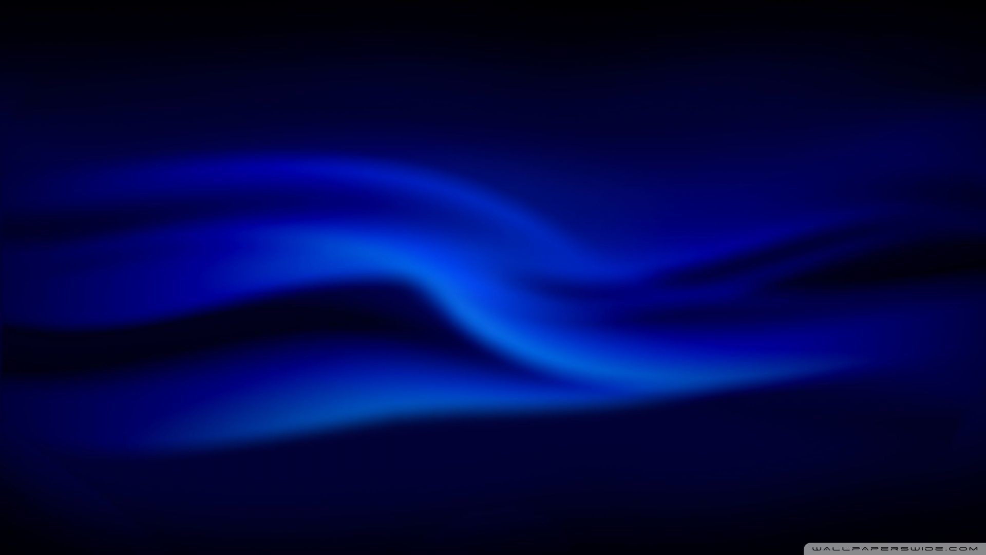 Onda luminosa, Blu, Sfondo nero, 1920x1080, wallpaper desktop