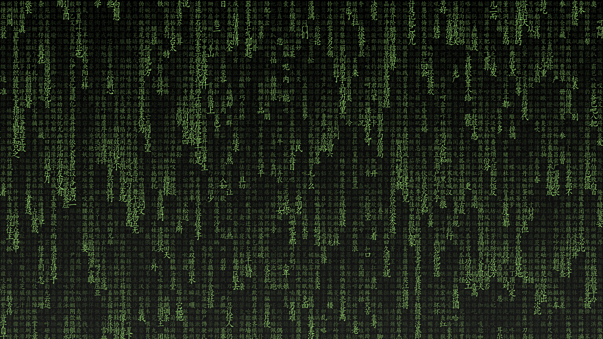 Matrix, Codice digitale, Verde oliva, 1920x1080, sfondo per PC