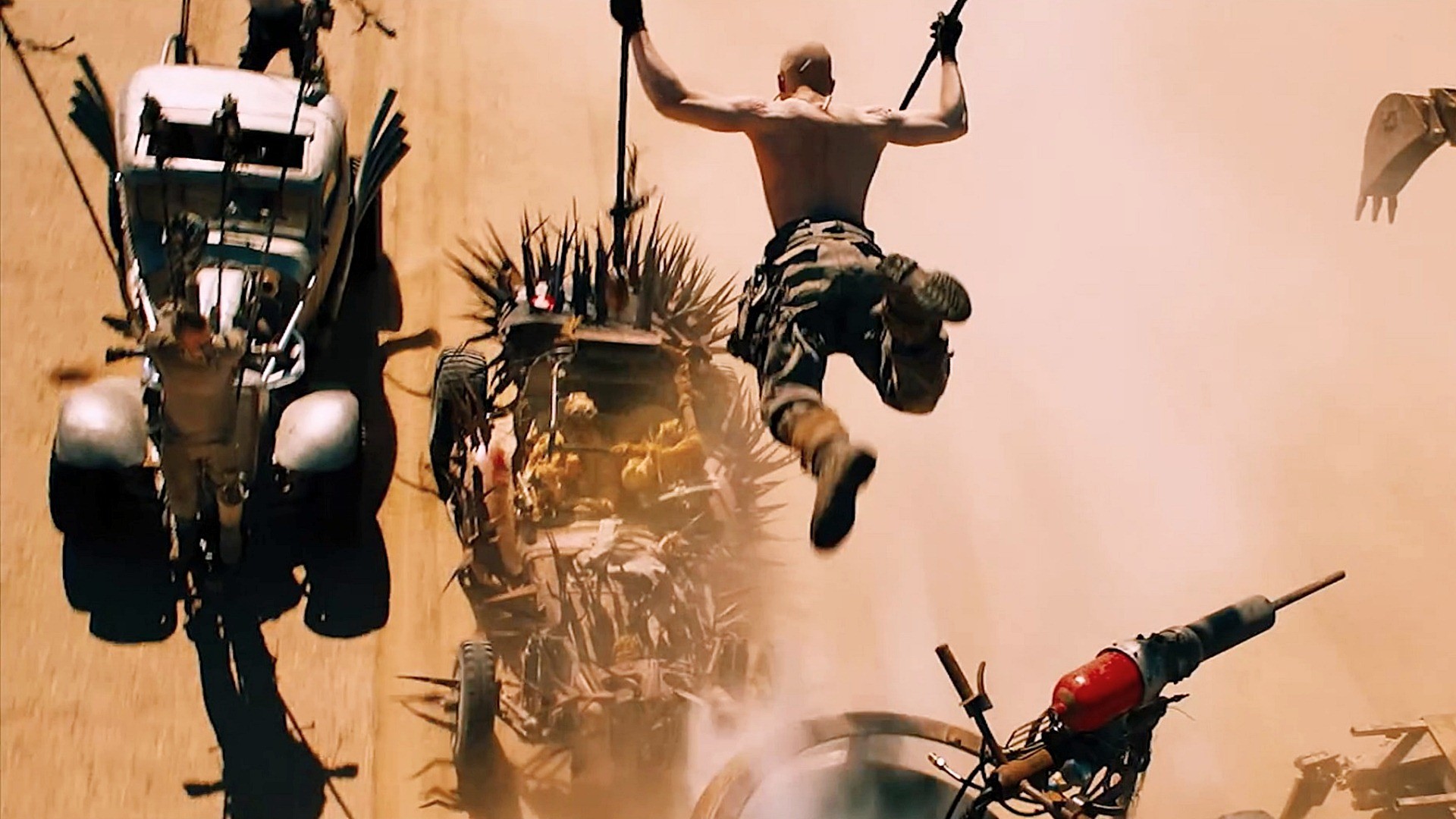 Mad Max: Fury Road, War Boys, Veicoli, Inseguimento, Full HD, sfondo per portatile