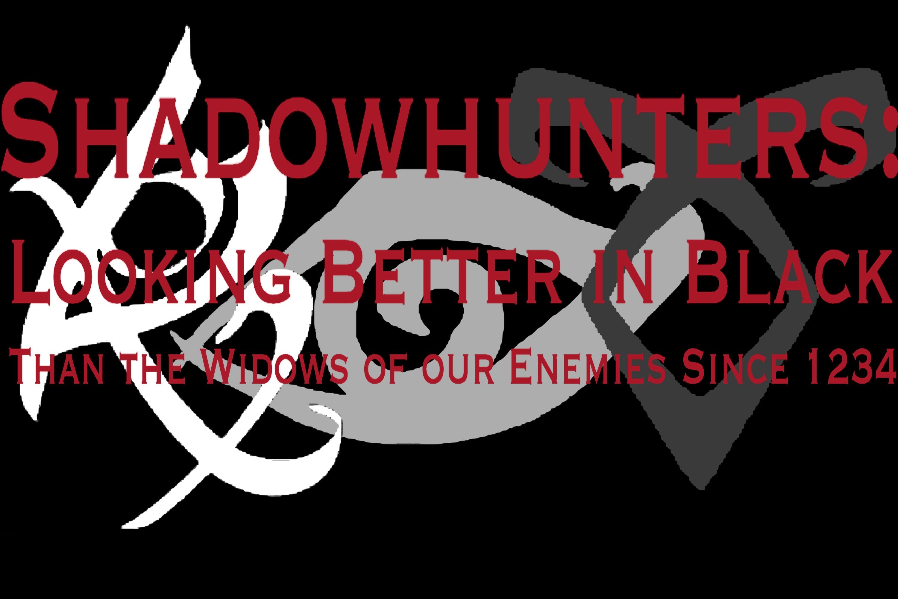 Shadowhunters, Citazione, Runa, Tipografia, Rosso, 2K, sfondo per PC