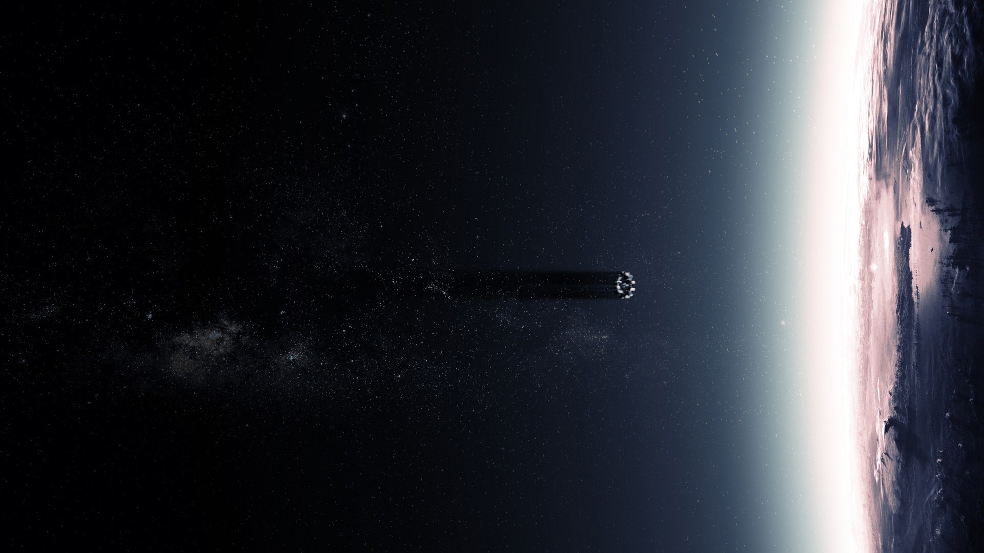 Interstellar, Endurance, Saturno, Spazio, Full HD 1080p, sfondo desktop