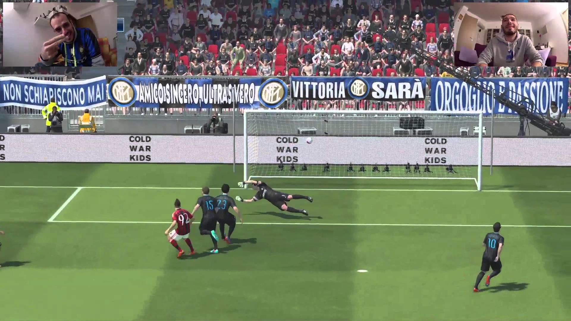 Inter, Calcio di rigore, Videogioco, Stadio, 1920x1080, immagine di sfondo