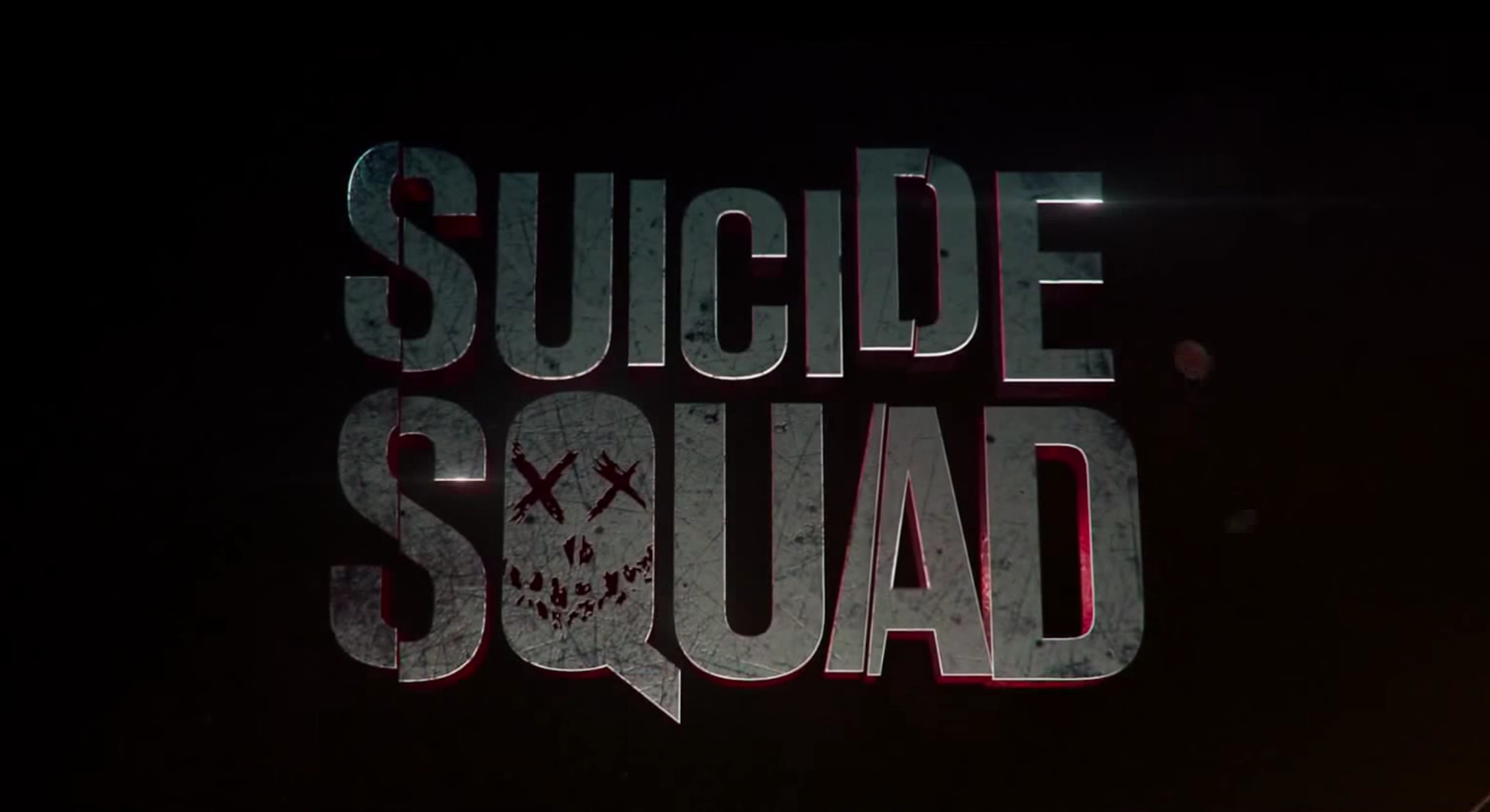 Suicide Squad, Logo, Sfondo scuro, Full HD, wallpaper per computer
