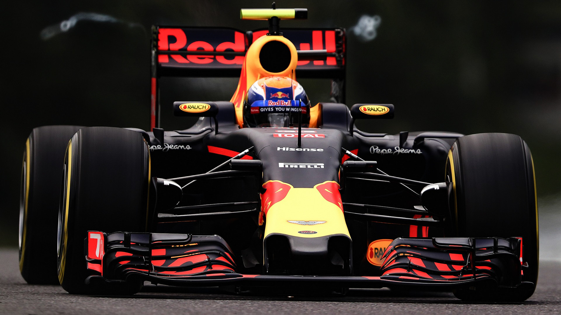 Red Bull RB12, Red Bull Racing, Formula 1, Vista frontale, Full HD, sfondo desktop