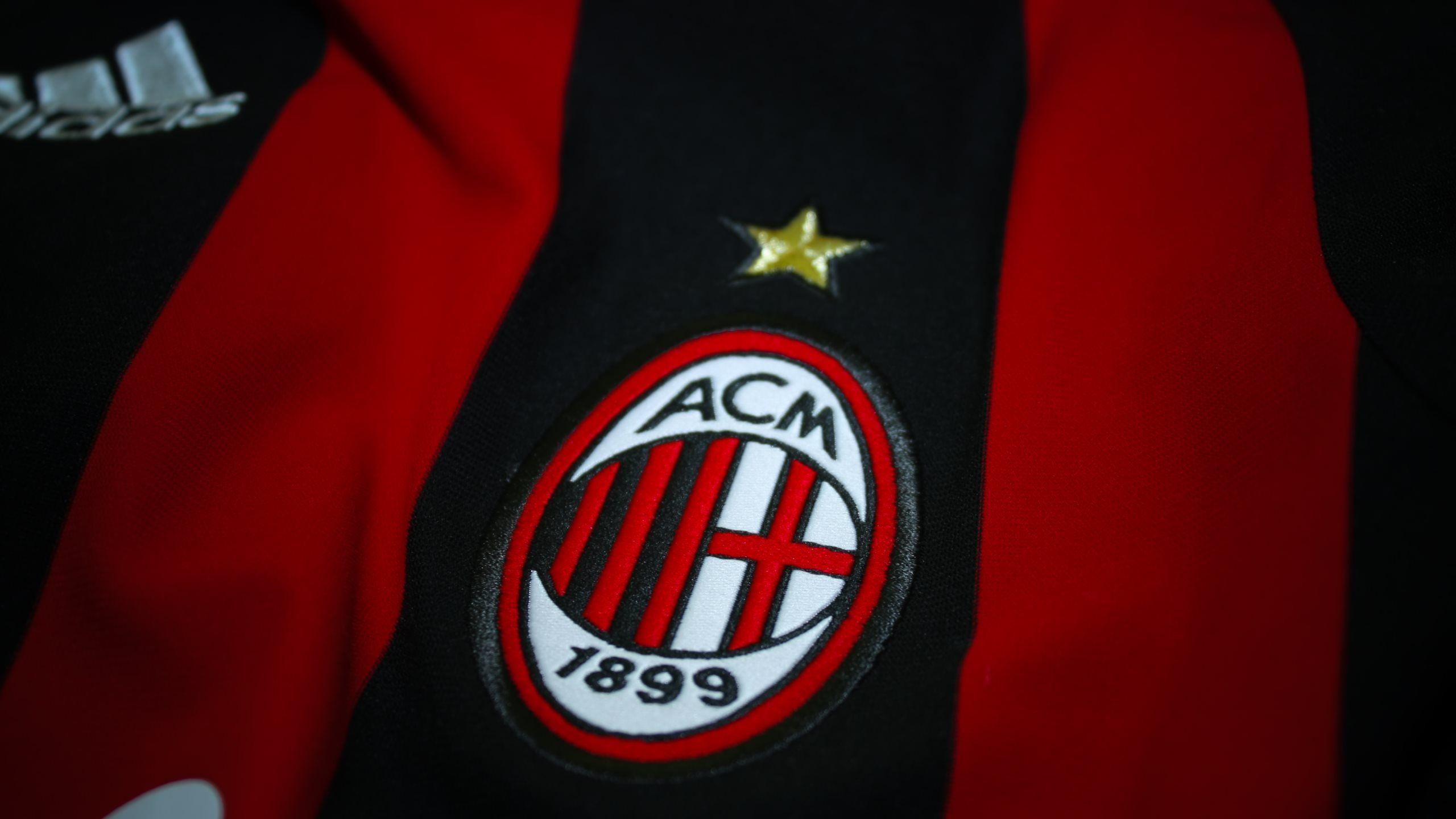 Stemma AC Milan, AC Milan, Maglia rossonera, Stella, 2K, wallpaper desktop