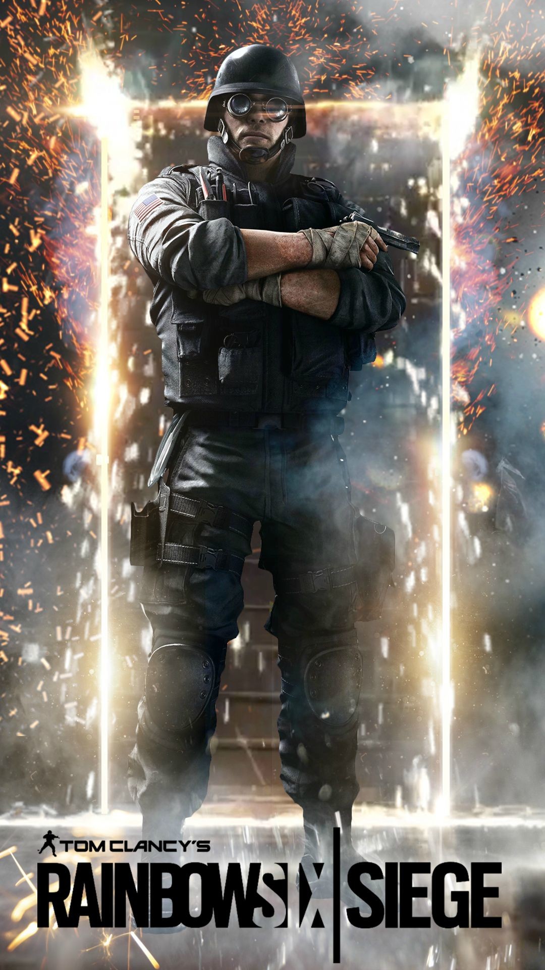 Tom Clancy's Rainbow Six Siege, Operatore, Locandina, Scintille, wallpaper per smartphone