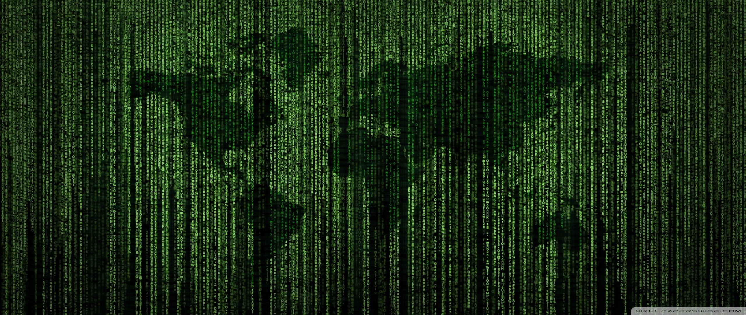 Matrix, Mappa del mondo, Codice digitale, Verde, 2560x1080, immagine di sfondo