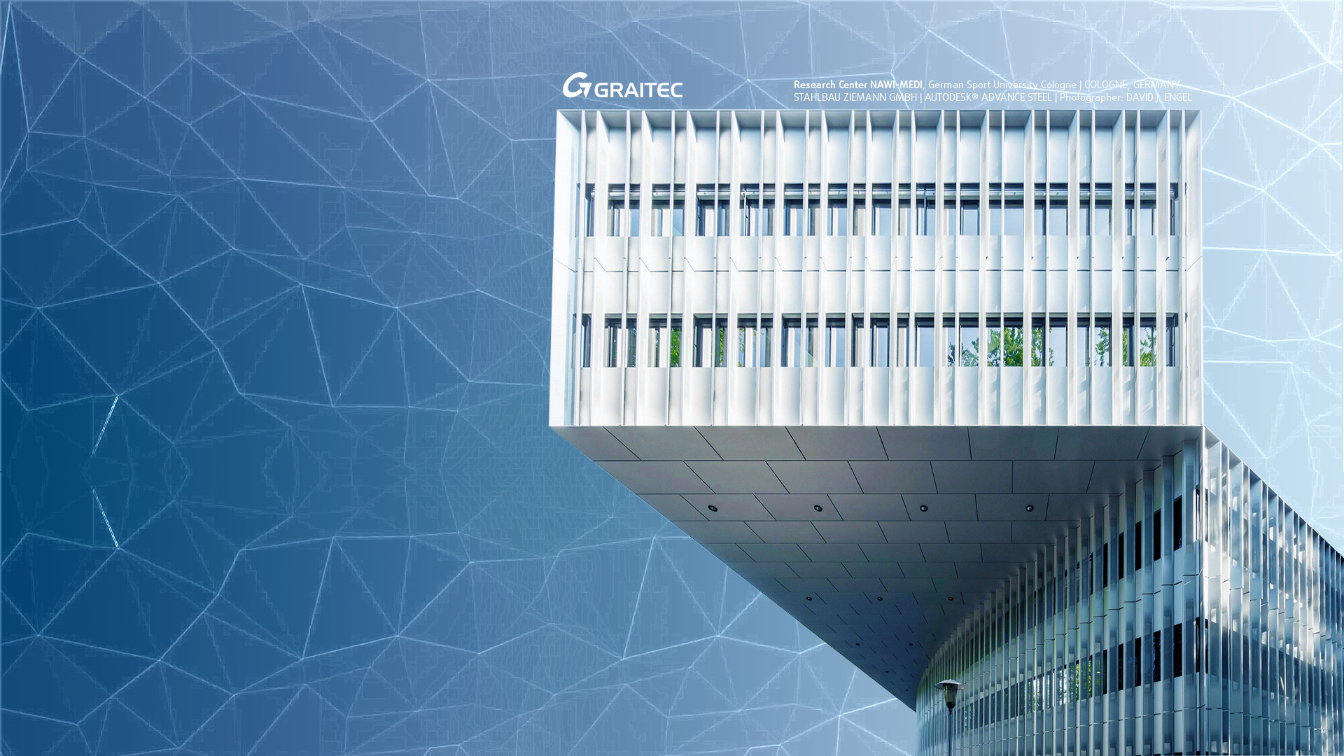 Calendario, Graitec, Edificio moderno, 1920x1080, wallpaper desktop