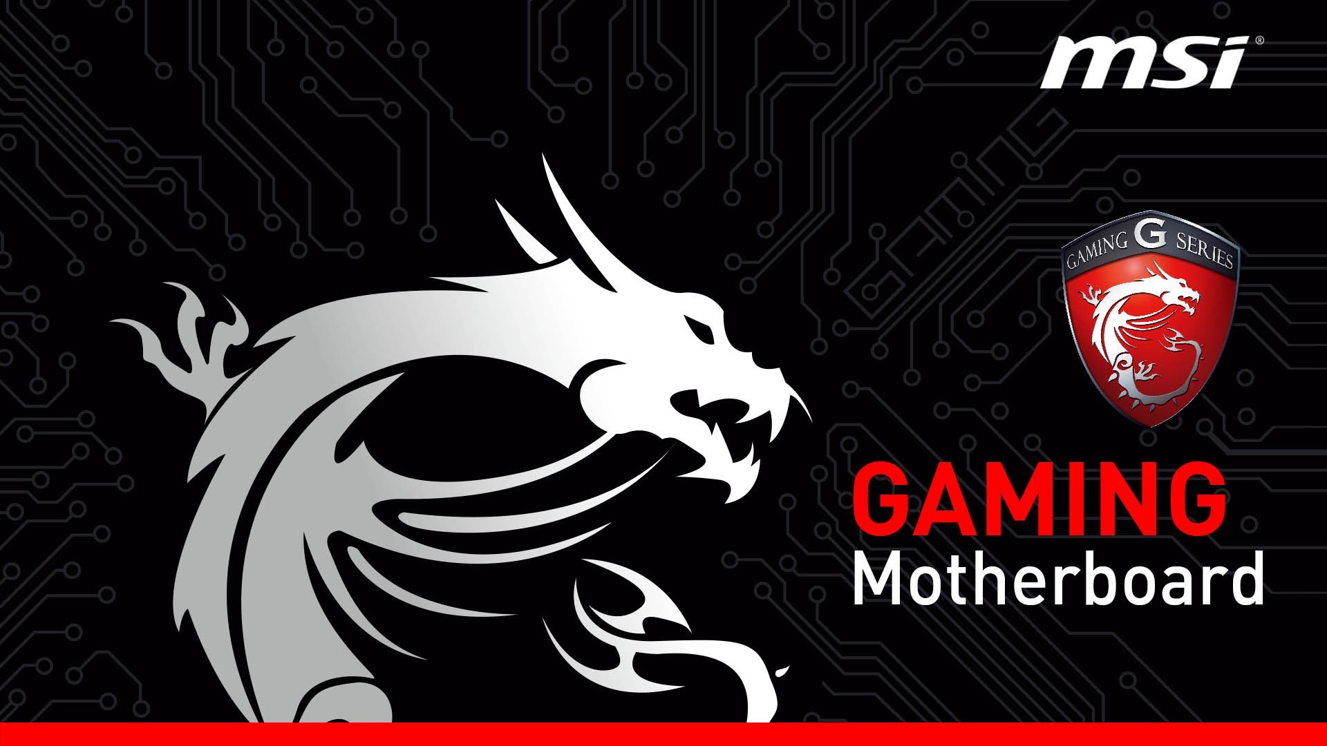 MSI, Scheda madre, Drago bianco, Circuito, Full HD, sfondo per PC e portatile
