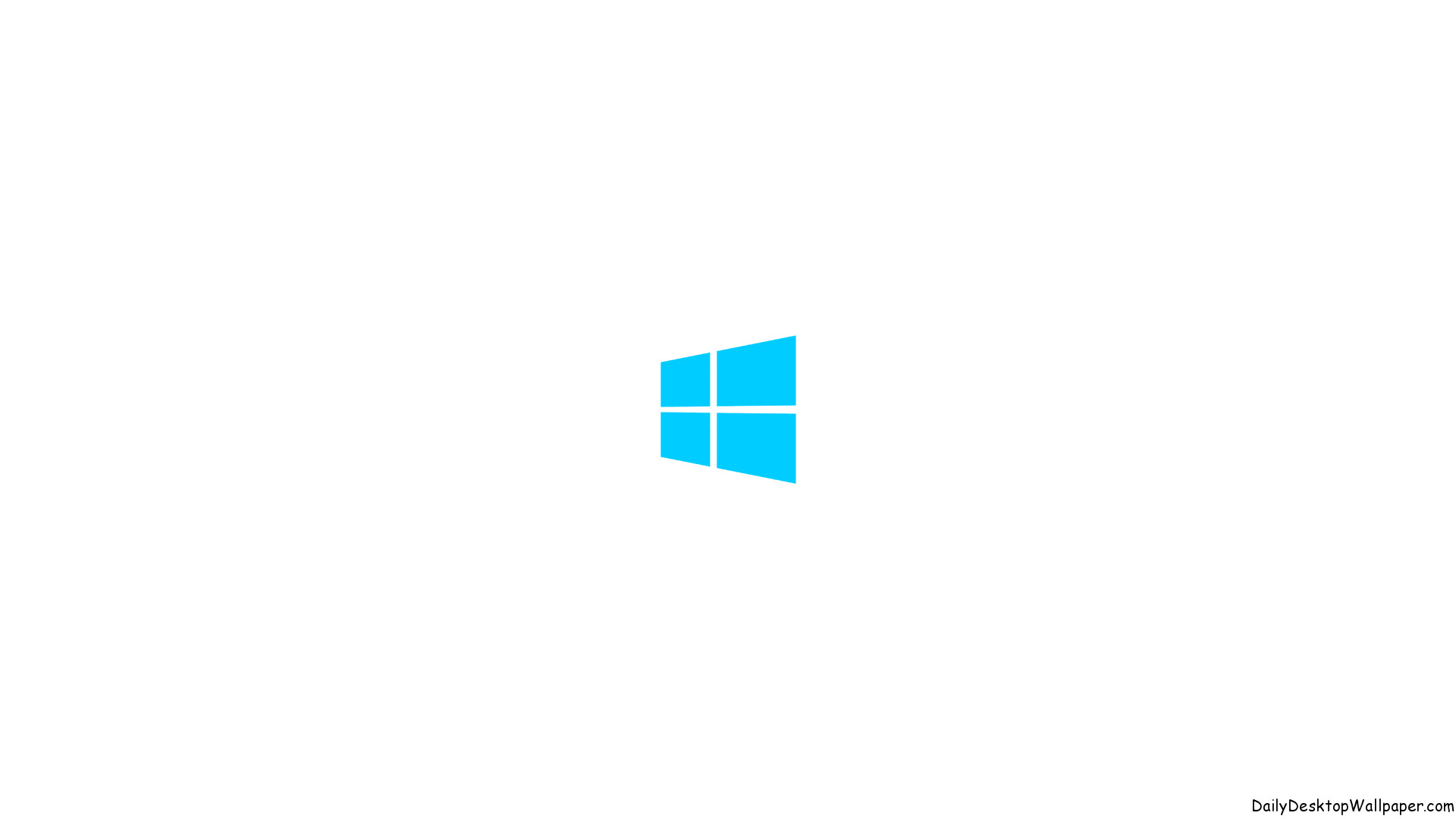 Windows 8, Logo Windows, Microsoft, Sfondo bianco, 16:9 Full HD, wallpaper widescreen