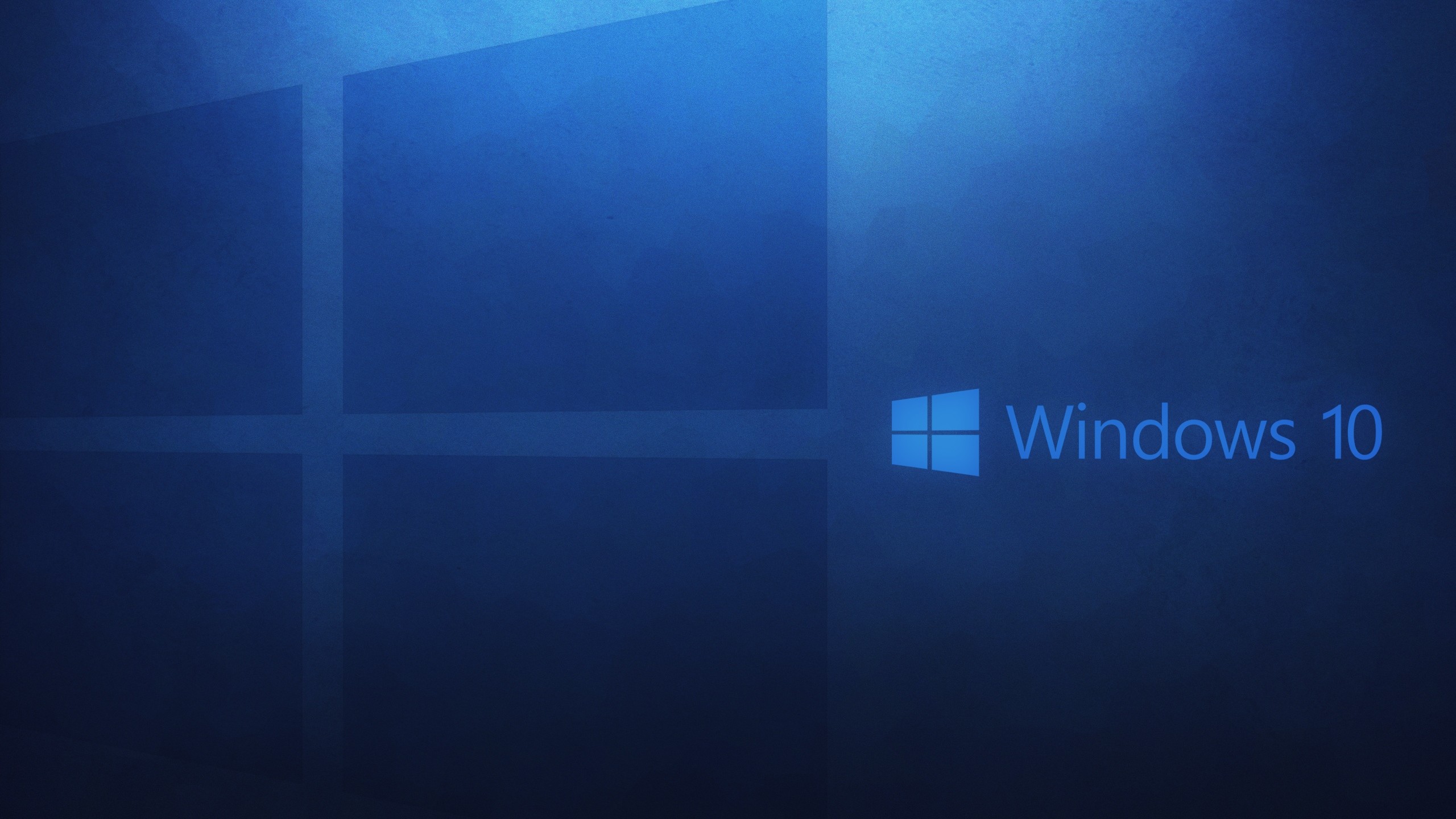 Windows 10, Logo Windows, Blu, Minimalista, 2K, sfondo per PC