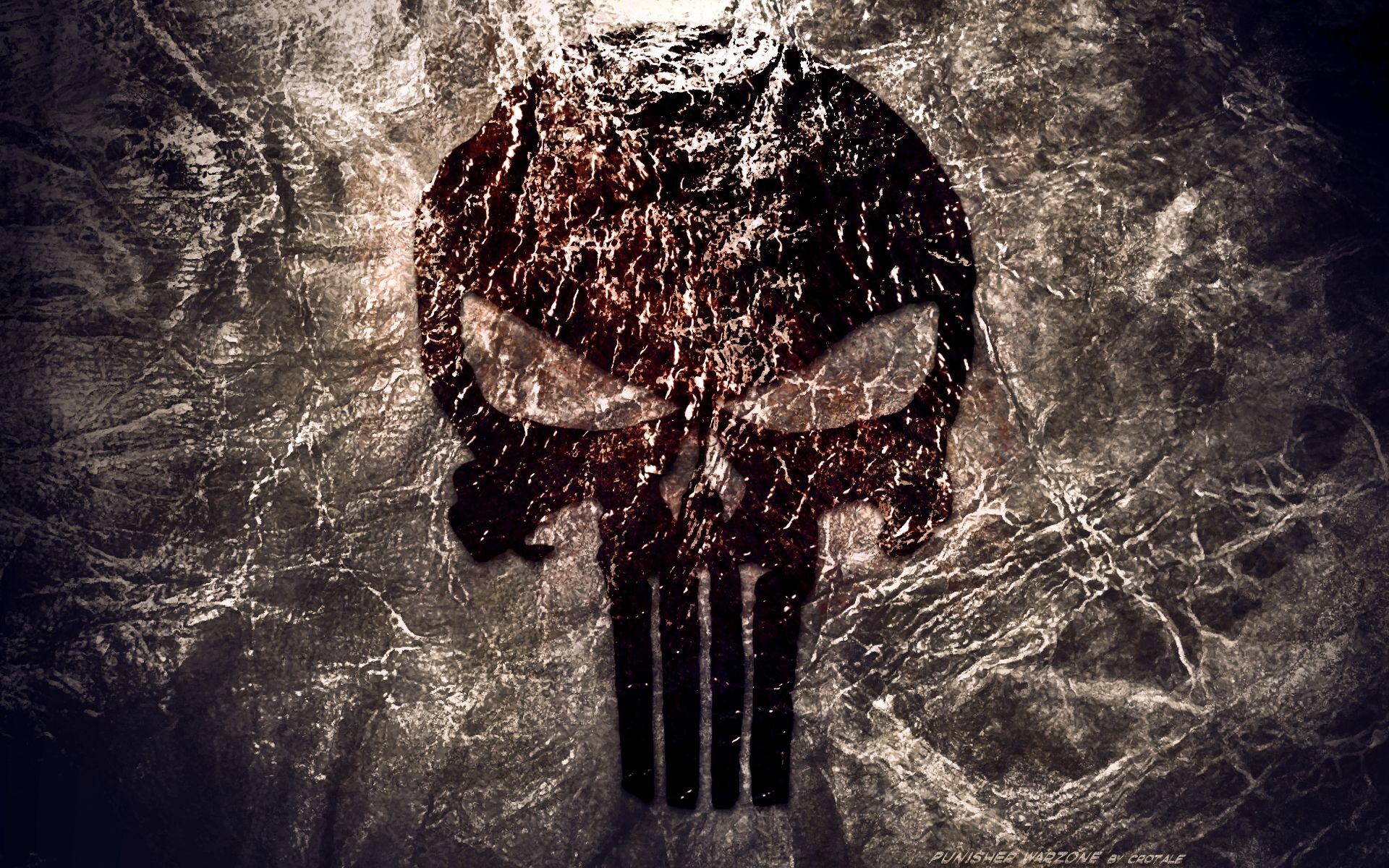 Teschio del Punitore, The Punisher, Texture, Grunge, 1920x1200, immagine di sfondo