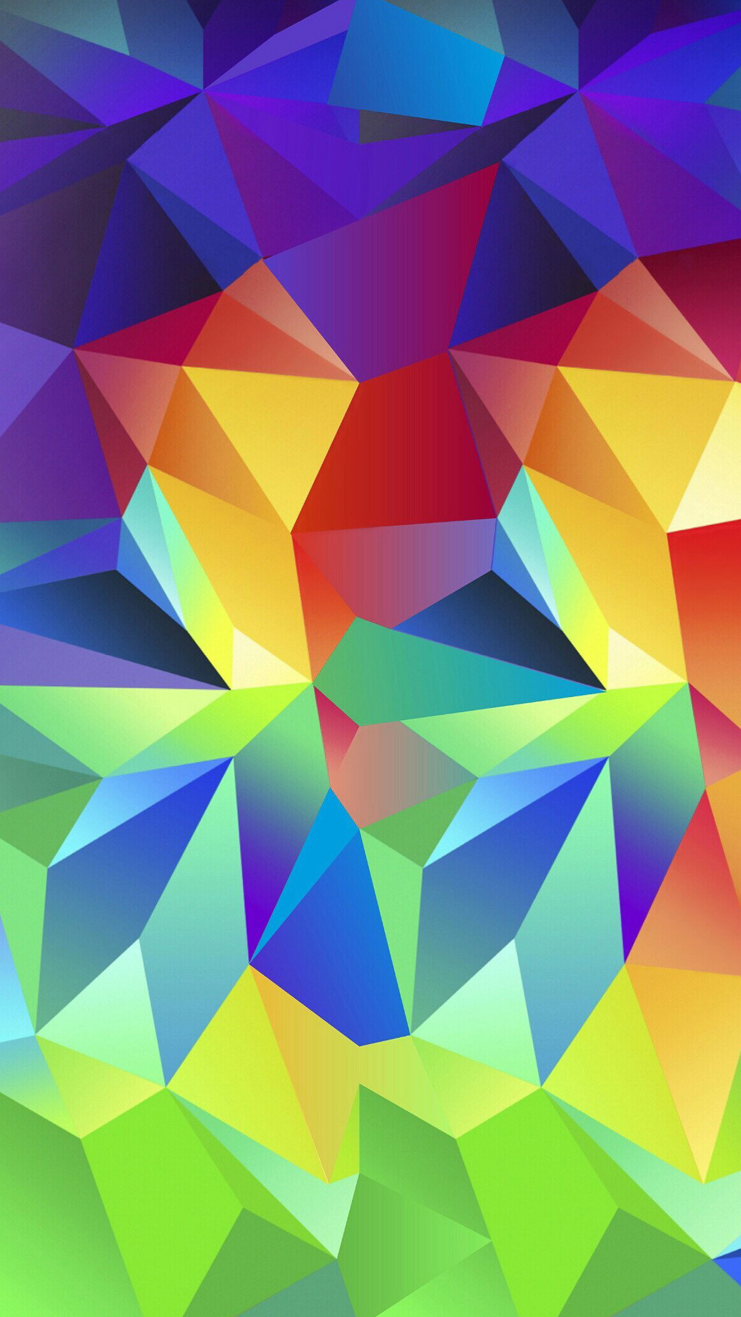 Samsung Galaxy S5, Low poly, Multicolore, Geometrico, wallpaper per iPhone e Android