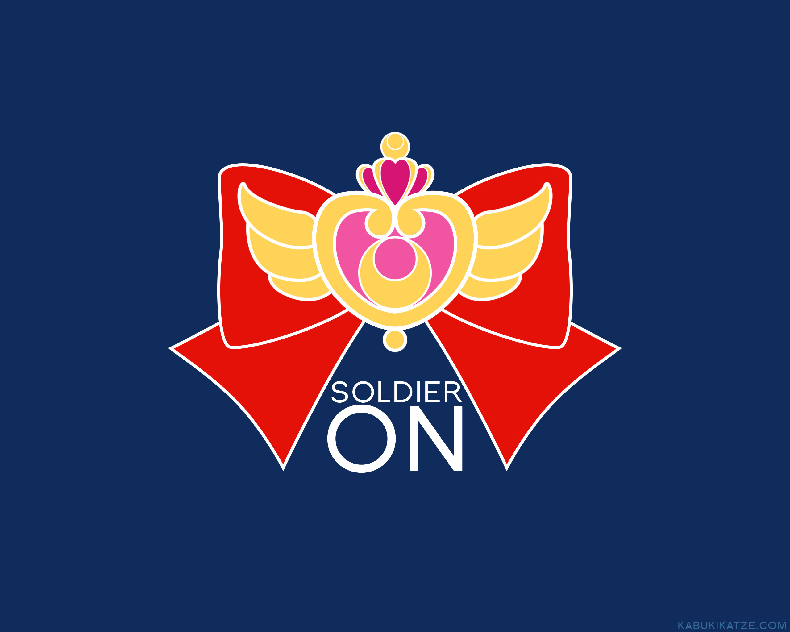 Spilla trasformazione, Sailor Moon, Soldier On, Fiocco, Minimalista, sfondo desktop 2K
