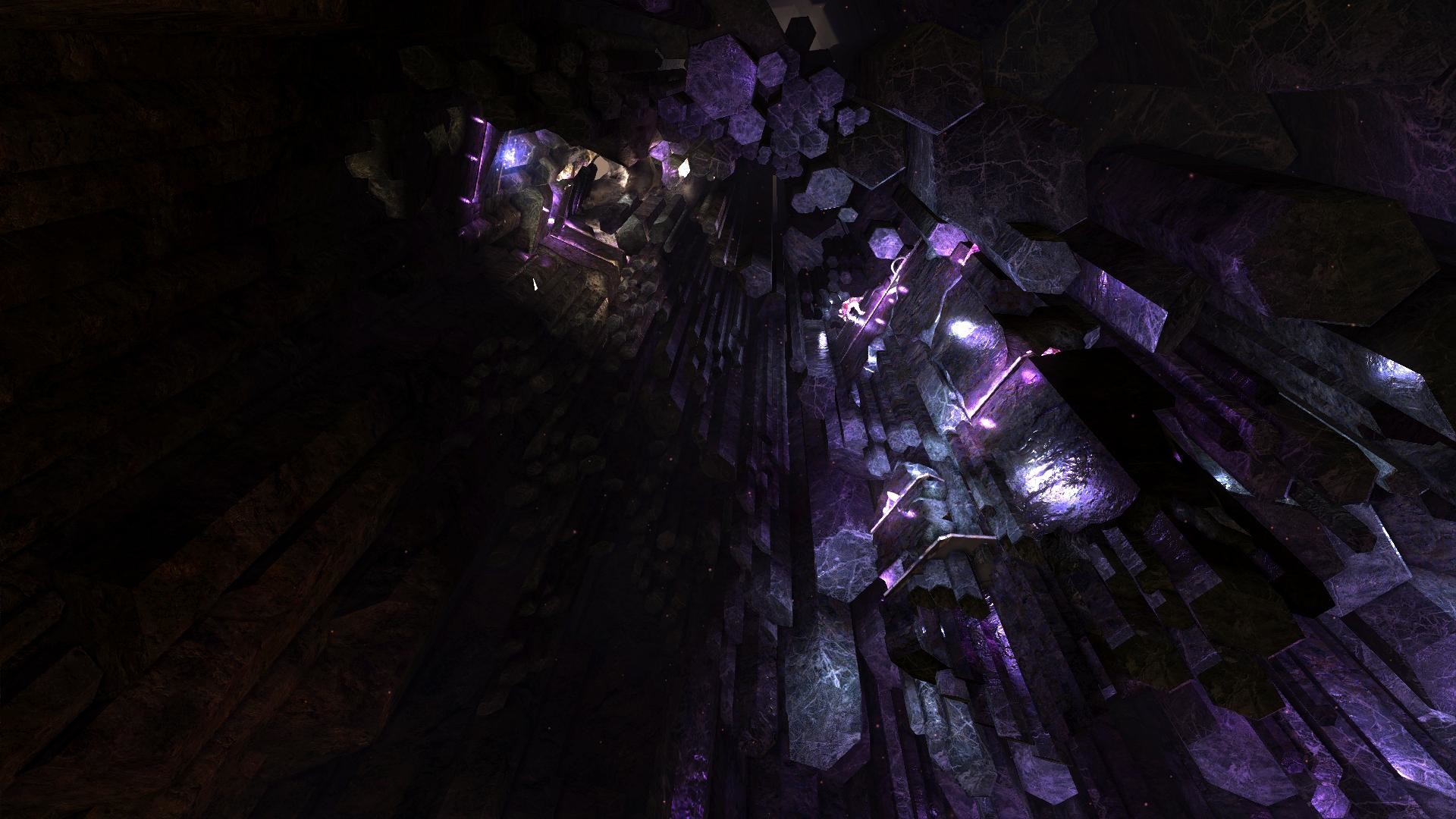 Astratto, Viola, Sfondo scuro, 16:9 Full HD, wallpaper widescreen