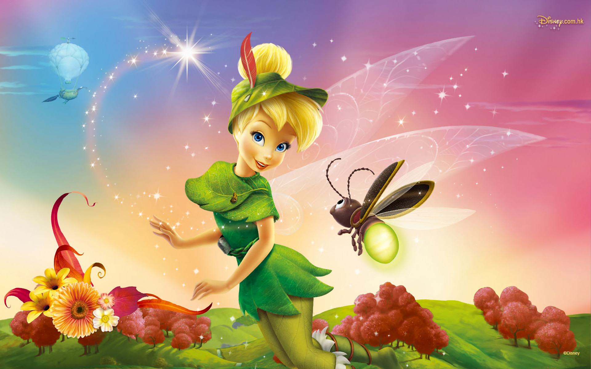 Trilli, Tinker Bell, Disney Fairies, Lucciola, 1920x1200, sfondo MacBook Pro