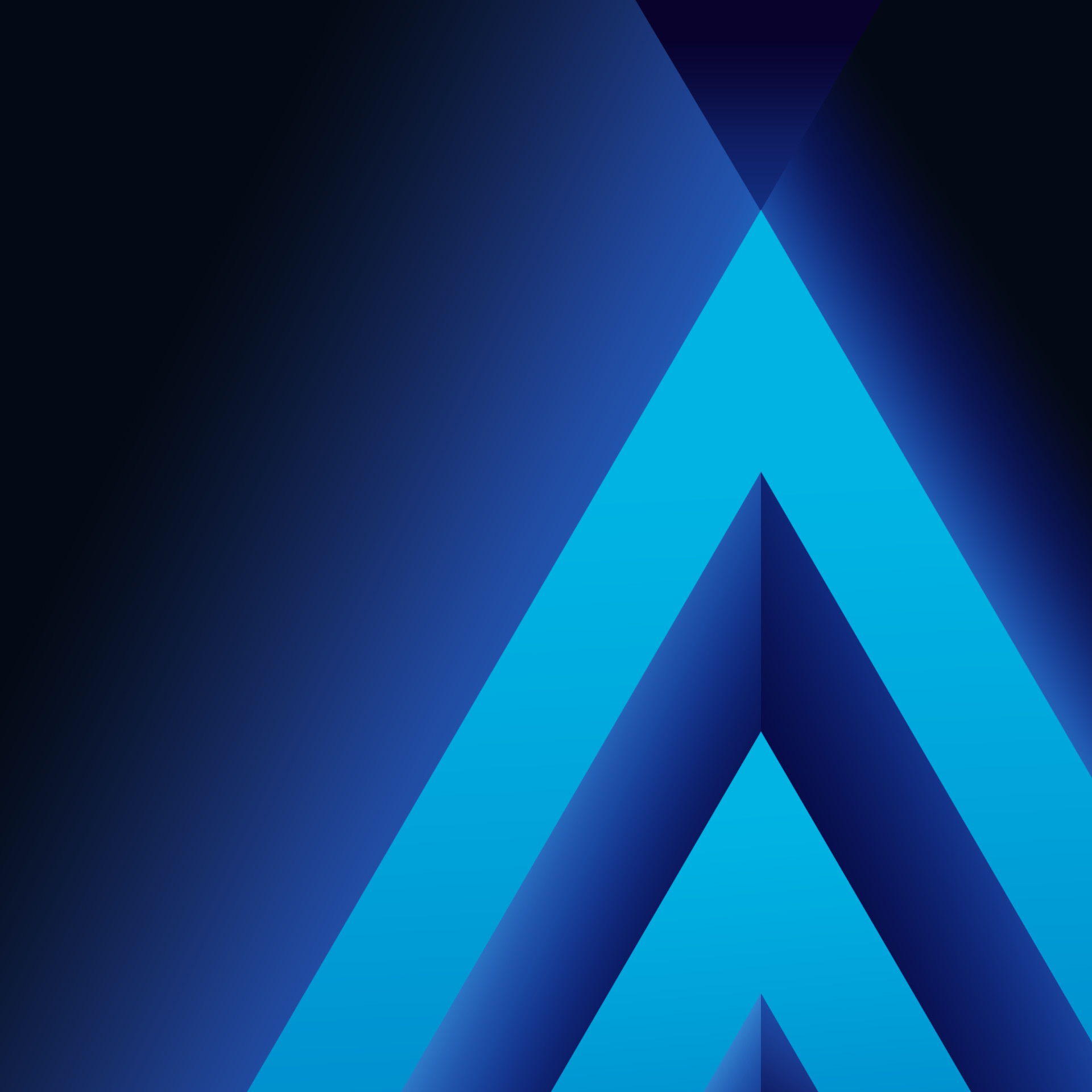 Samsung Galaxy A, Triangoli, Blu, Geometrico, Full HD, wallpaper per tablet