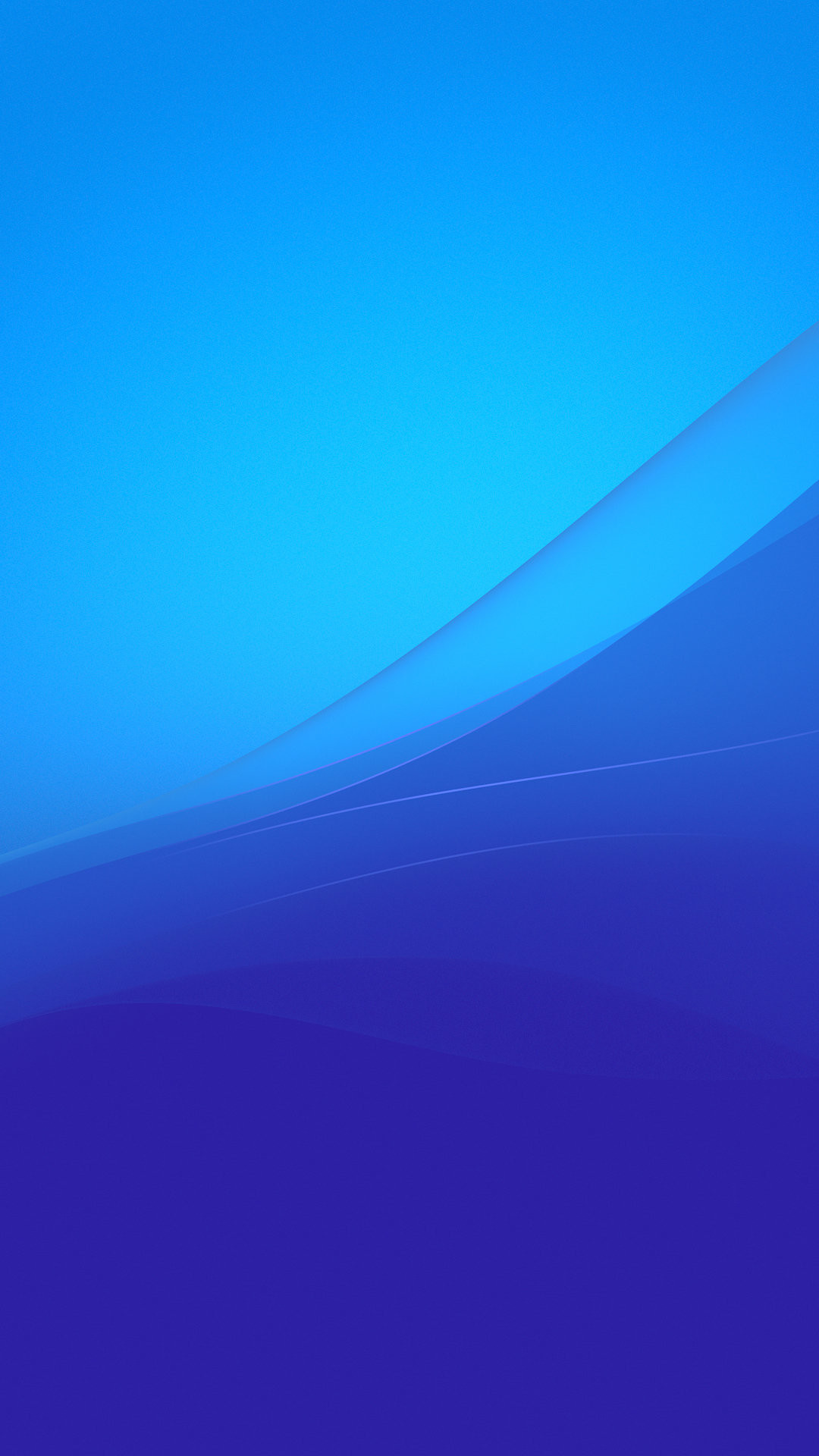 Sony Xperia, Blu, Onde, Full HD, sfondo per smartphone
