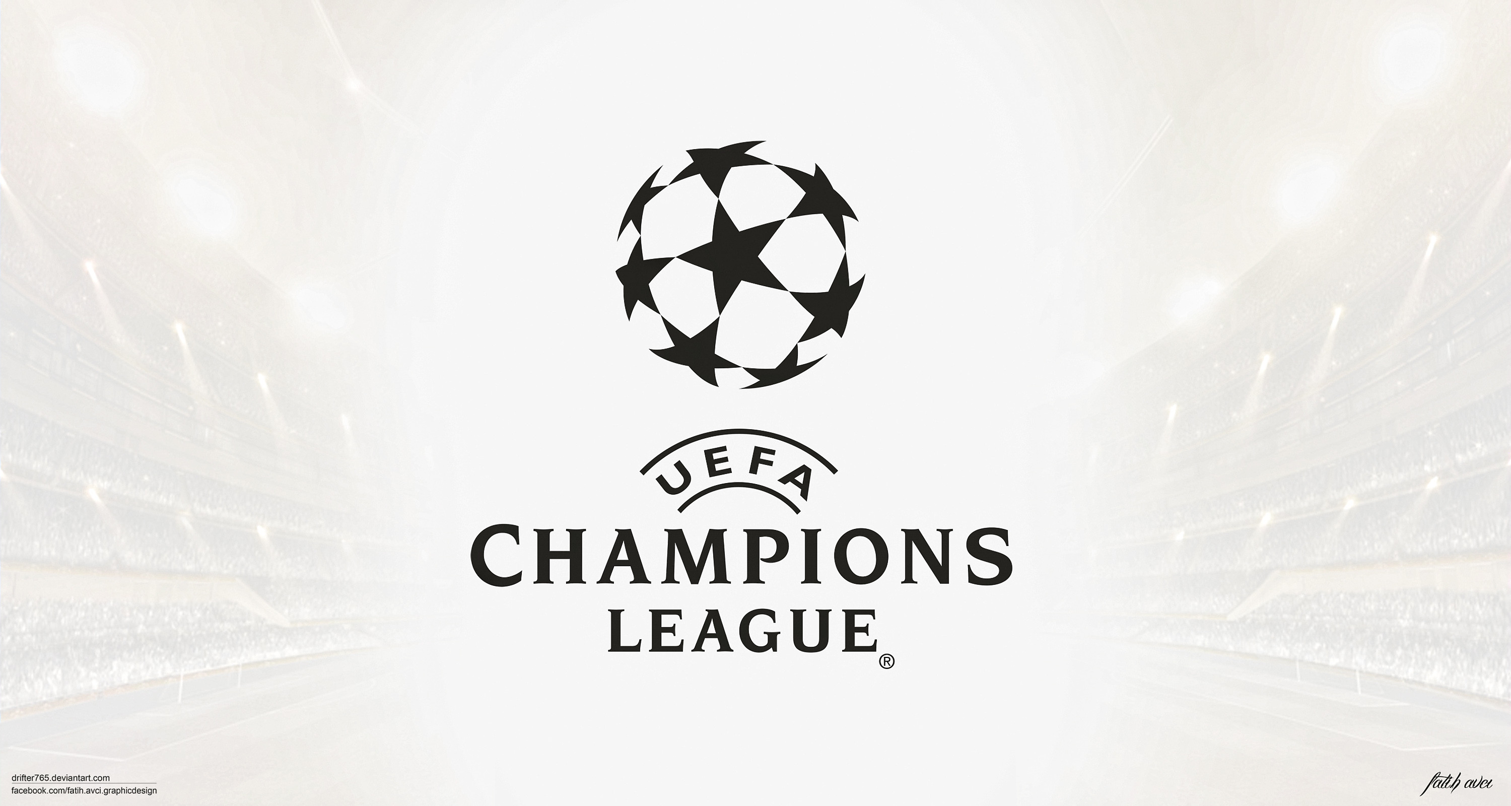 UEFA Champions League, Starball, Logo, Sfondo bianco, 2K, wallpaper per PC