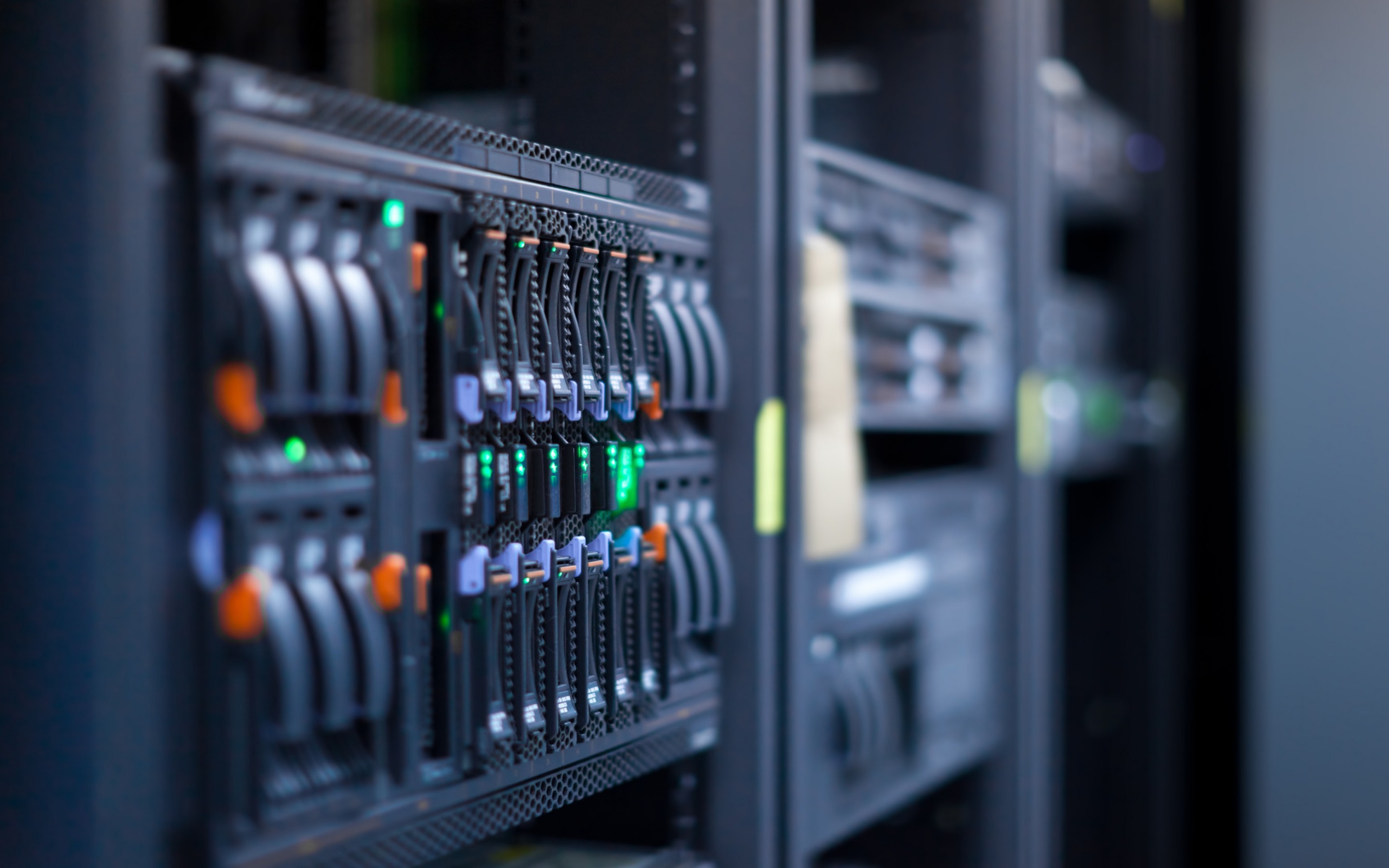 Server, Data center, Rack, Tecnologia, 2K, sfondo Windows 11