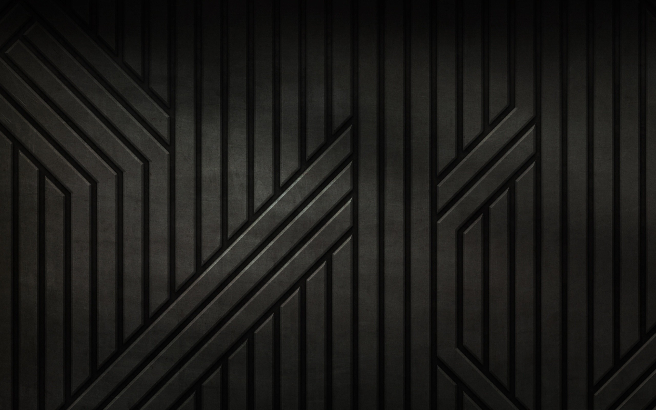 Texture, Linee geometriche, Nero, Rilievo, 2560x1600, immagine di sfondo