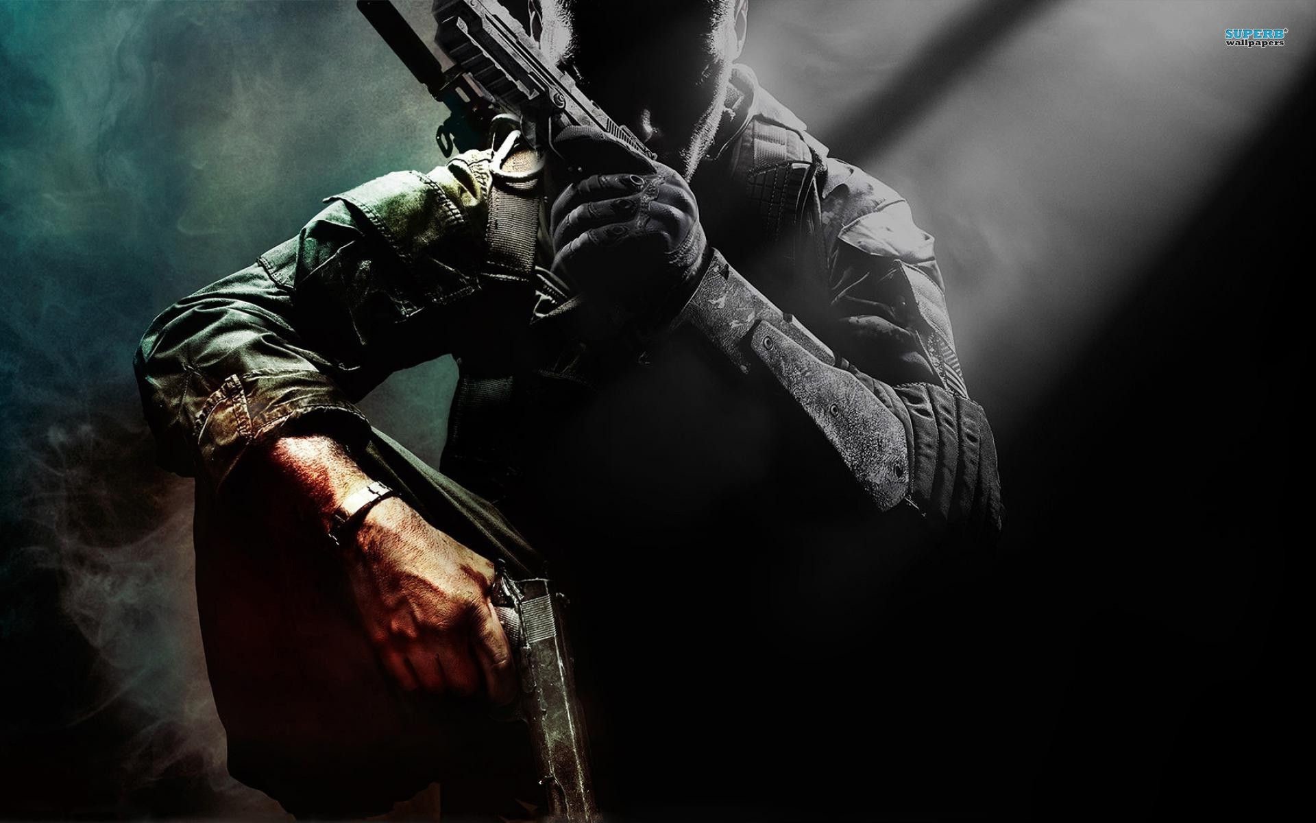 Call of Duty: Black Ops II, Soldato, Pistola, Ombra, Full HD, sfondo per PC e portatile
