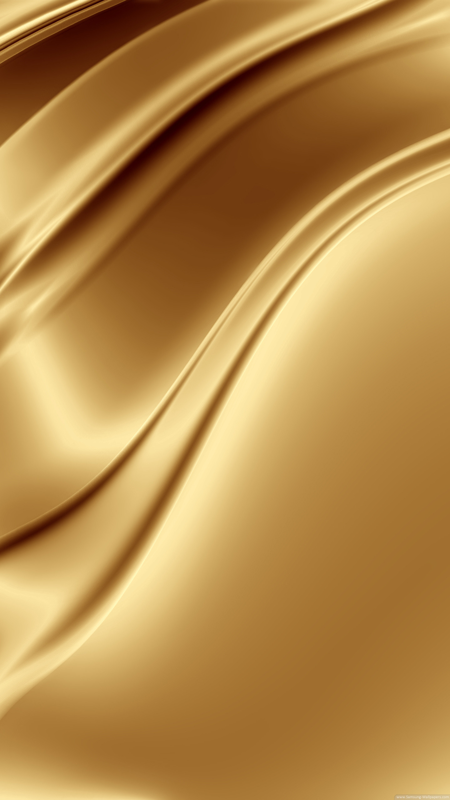 Seta dorata, Onde, Oro, wallpaper per iPhone e Android