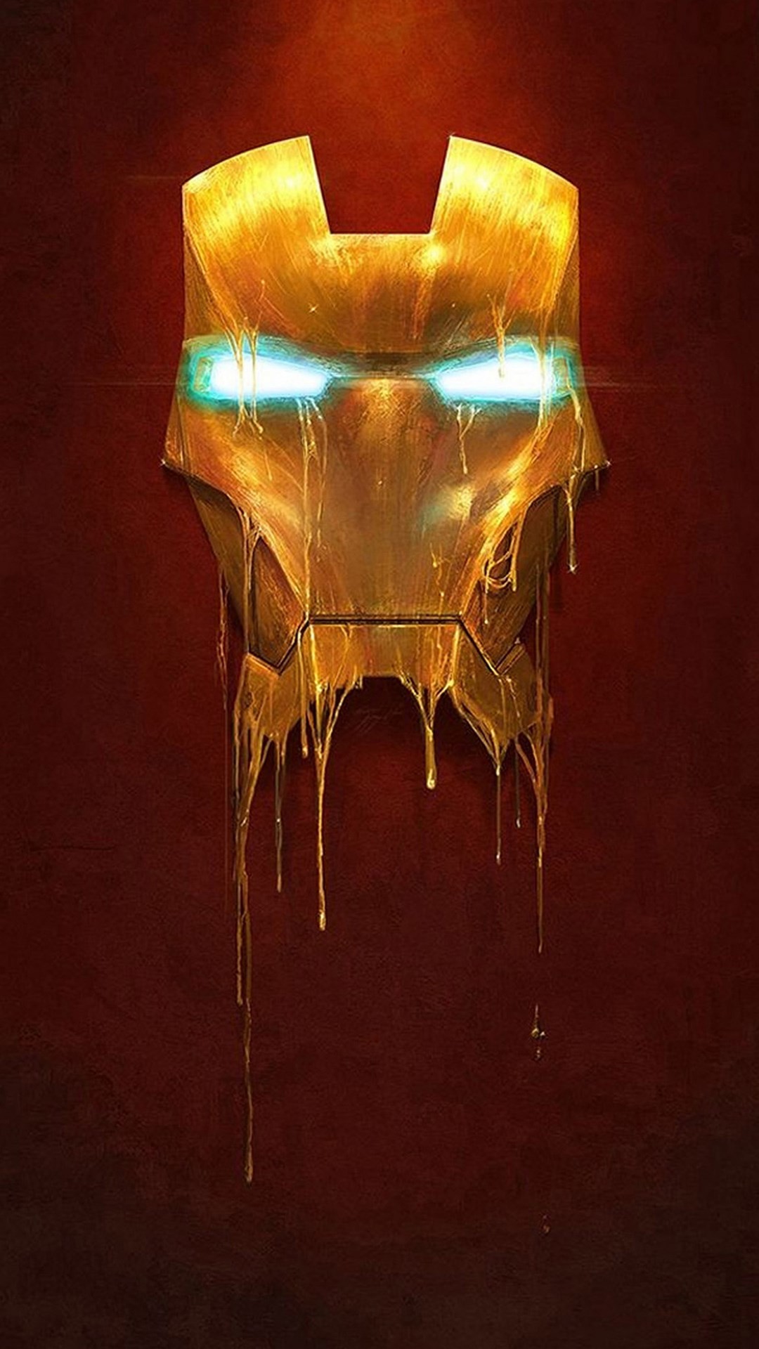the Android Ironman Meltdown wallpaper, Full HD, schermata di blocco del cellulare