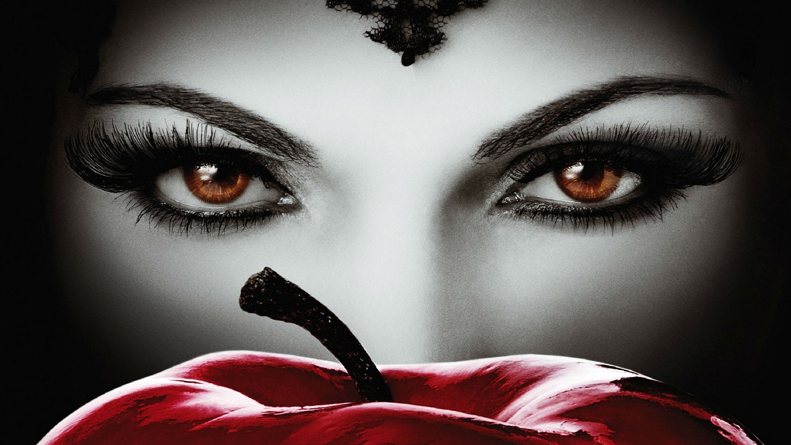 Regina Mills, Regina Cattiva, Lana Parrilla, C'era una volta, Mela avvelenata, immagine di sfondo