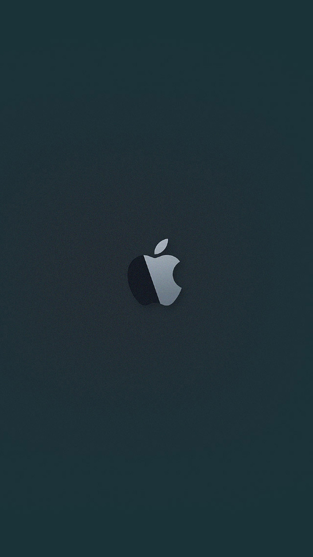 Logo Apple, Apple, Minimal, Grigio, sfondo per iPhone 6