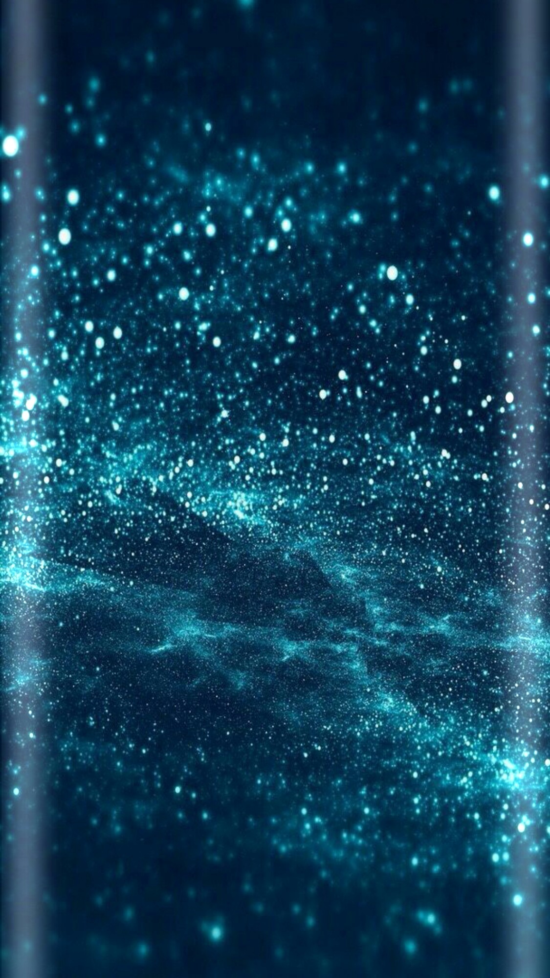 Particelle, Turchese, Stelle, wallpaper iOS 7