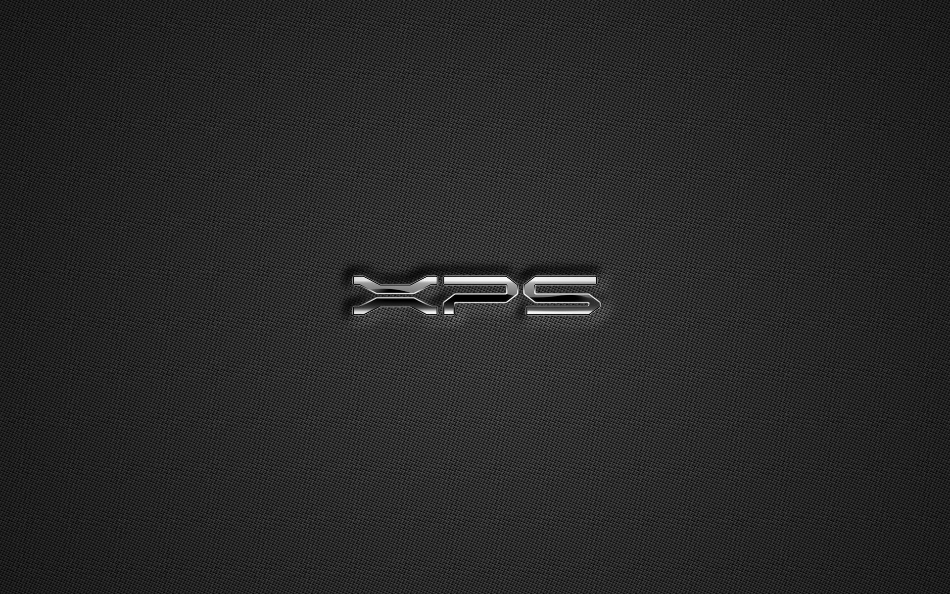 Dell XPS, Logo, Fibra di carbonio, Grigio scuro, 1920x1200, immagine di sfondo
