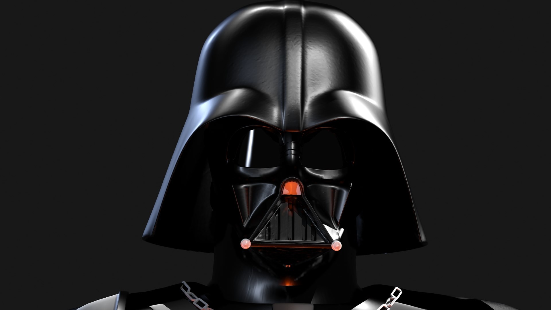 Darth Vader, Casco, Primo piano, Sfondo nero, Full HD, wallpaper per portatile