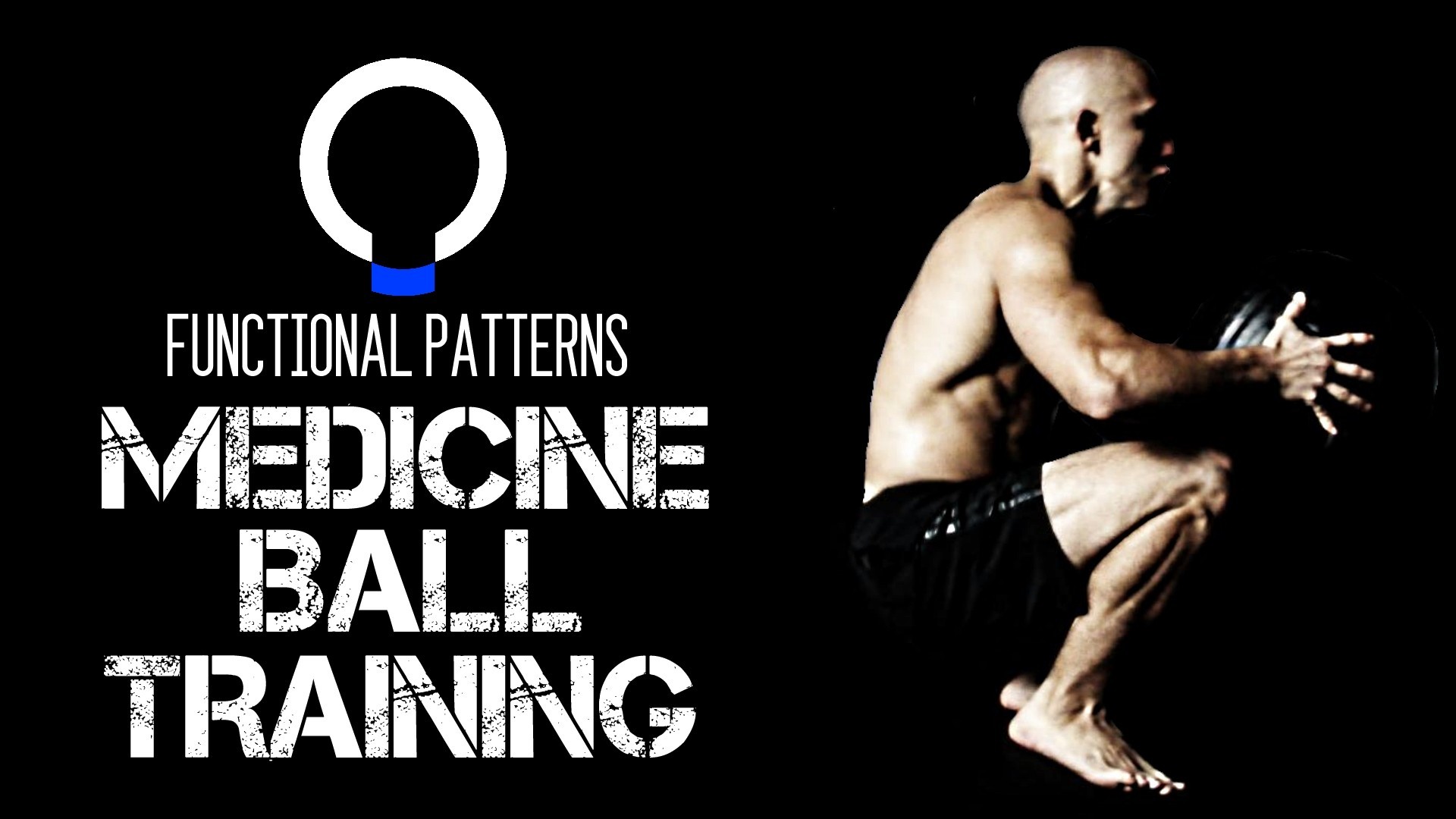 Functional Patterns, Palla medica, Allenamento funzionale, Sfondo nero, wallpaper per portatile