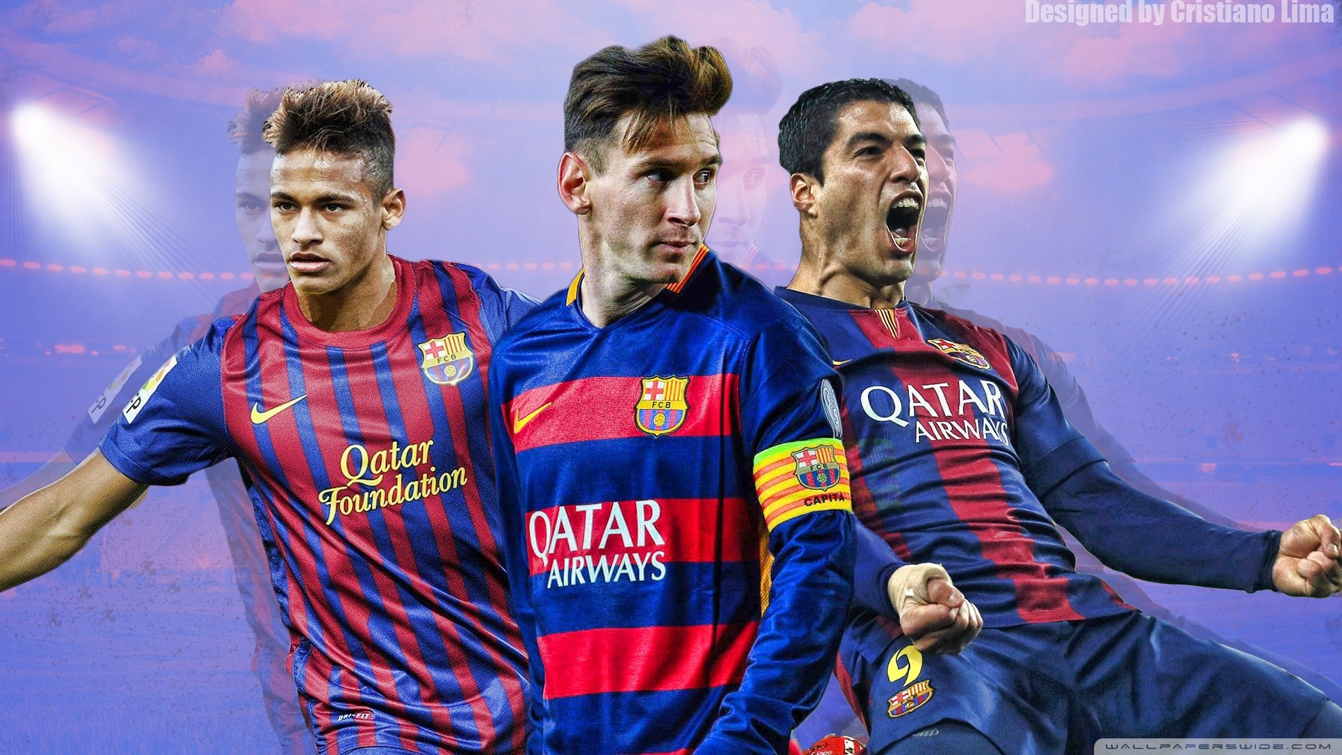 Neymar, Lionel Messi, Luis Suárez, FC Barcelona, MSN, Full HD, wallpaper per computer