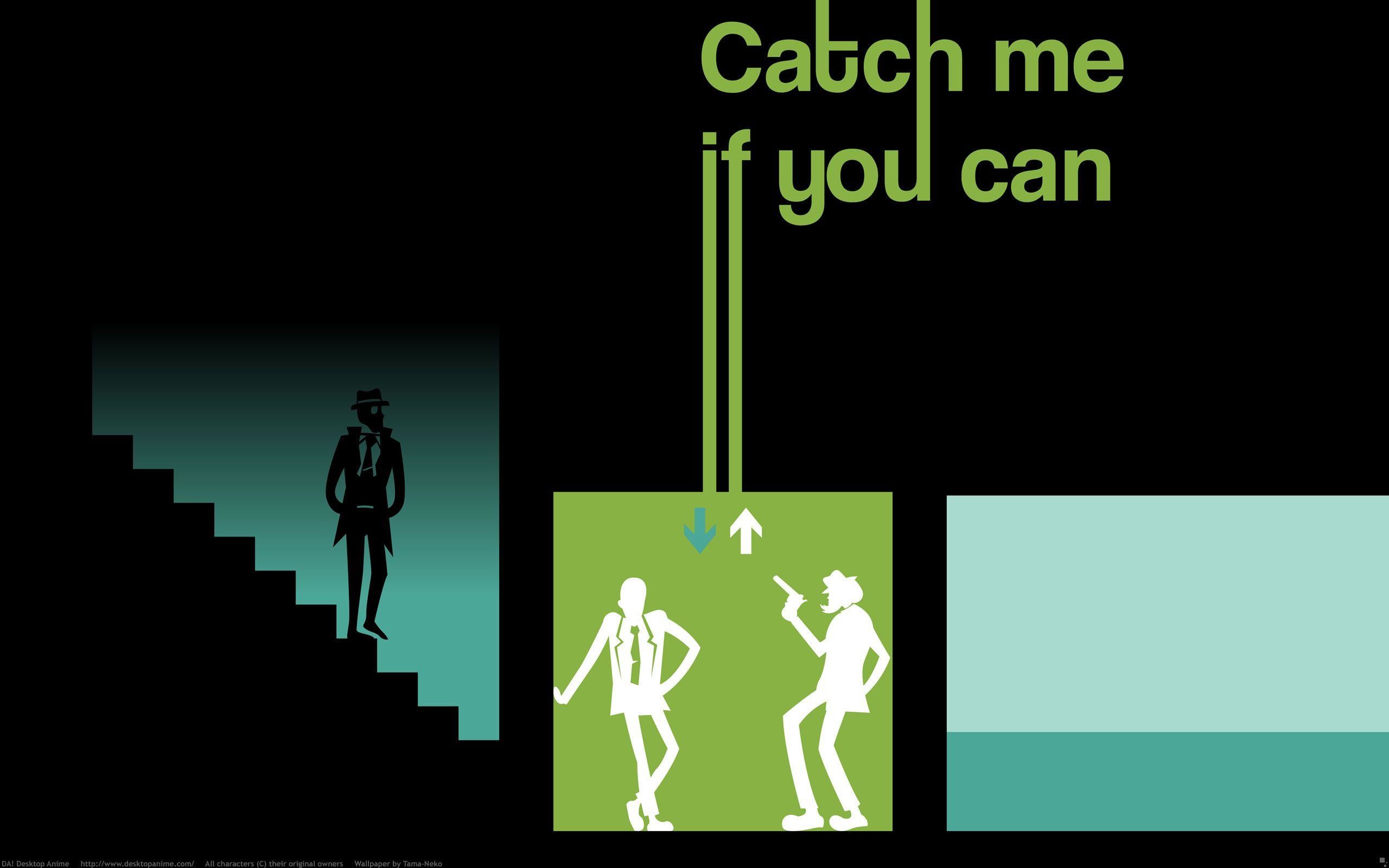 Lupin III, Zenigata, Catch me if you can, Minimalista, 2K, sfondo desktop