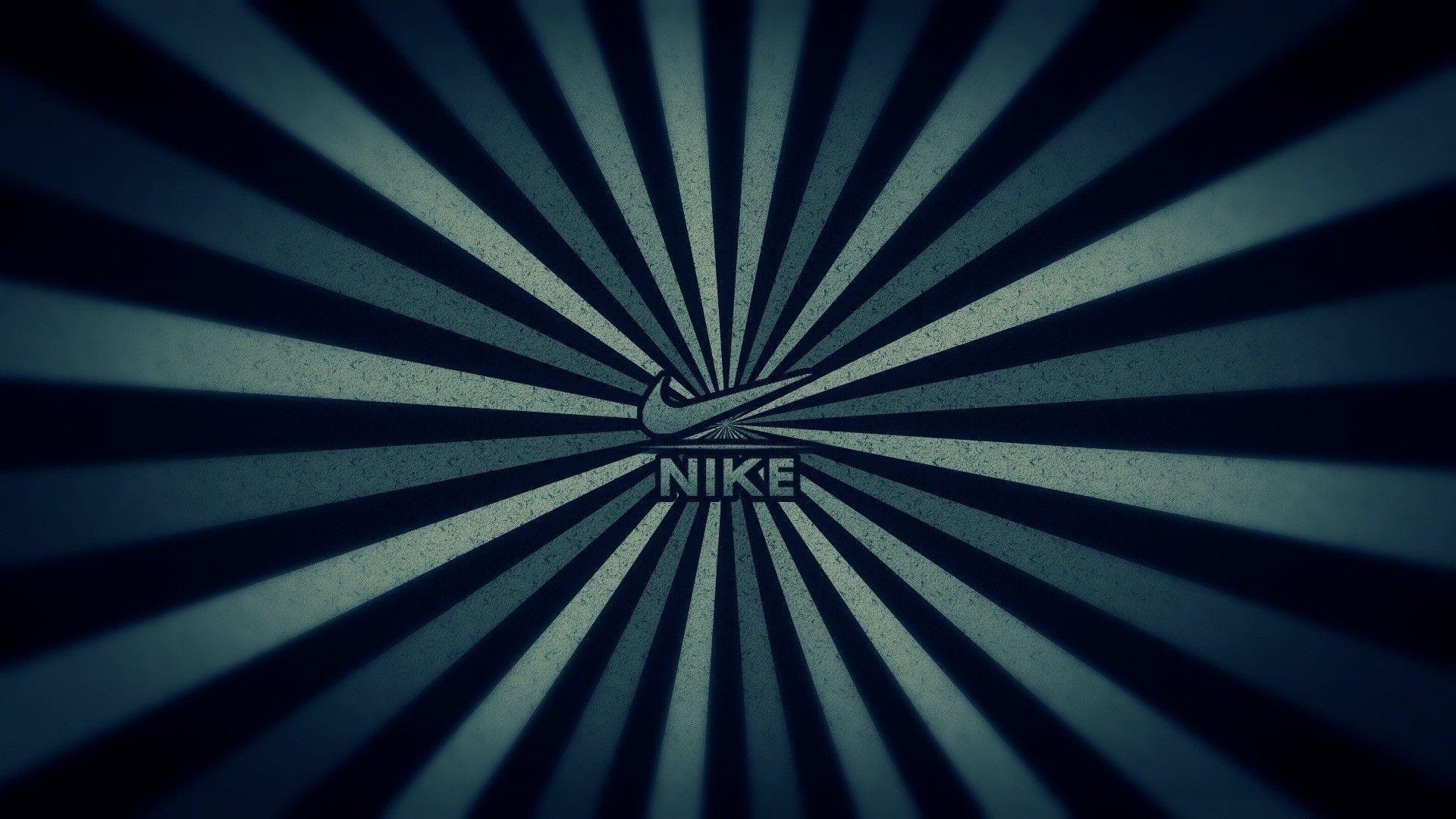 Logo Nike, Raggi, Retrò, 1920x1080, sfondo per PC