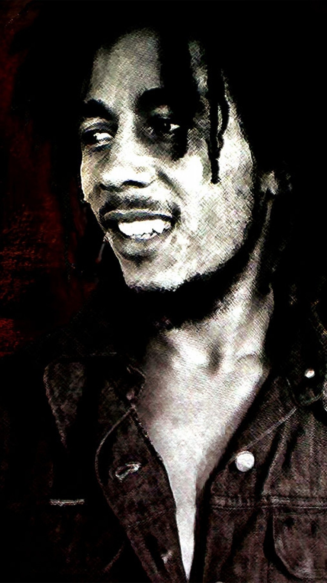 Bob Marley, Bianco e nero, Ritratto, 1080x1920, schermata di blocco iPhone