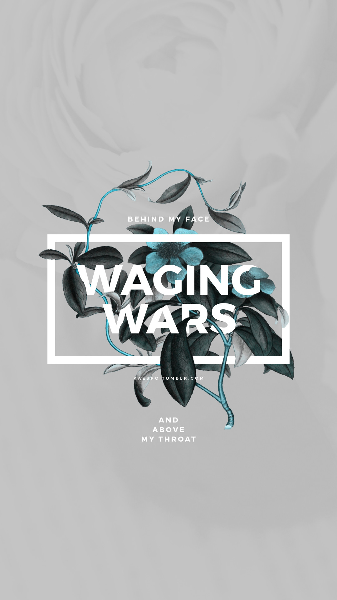 Twenty One Pilots, Waging Wars, Foglie, Sfondo grigio, Full HD, schermata di blocco del cellulare