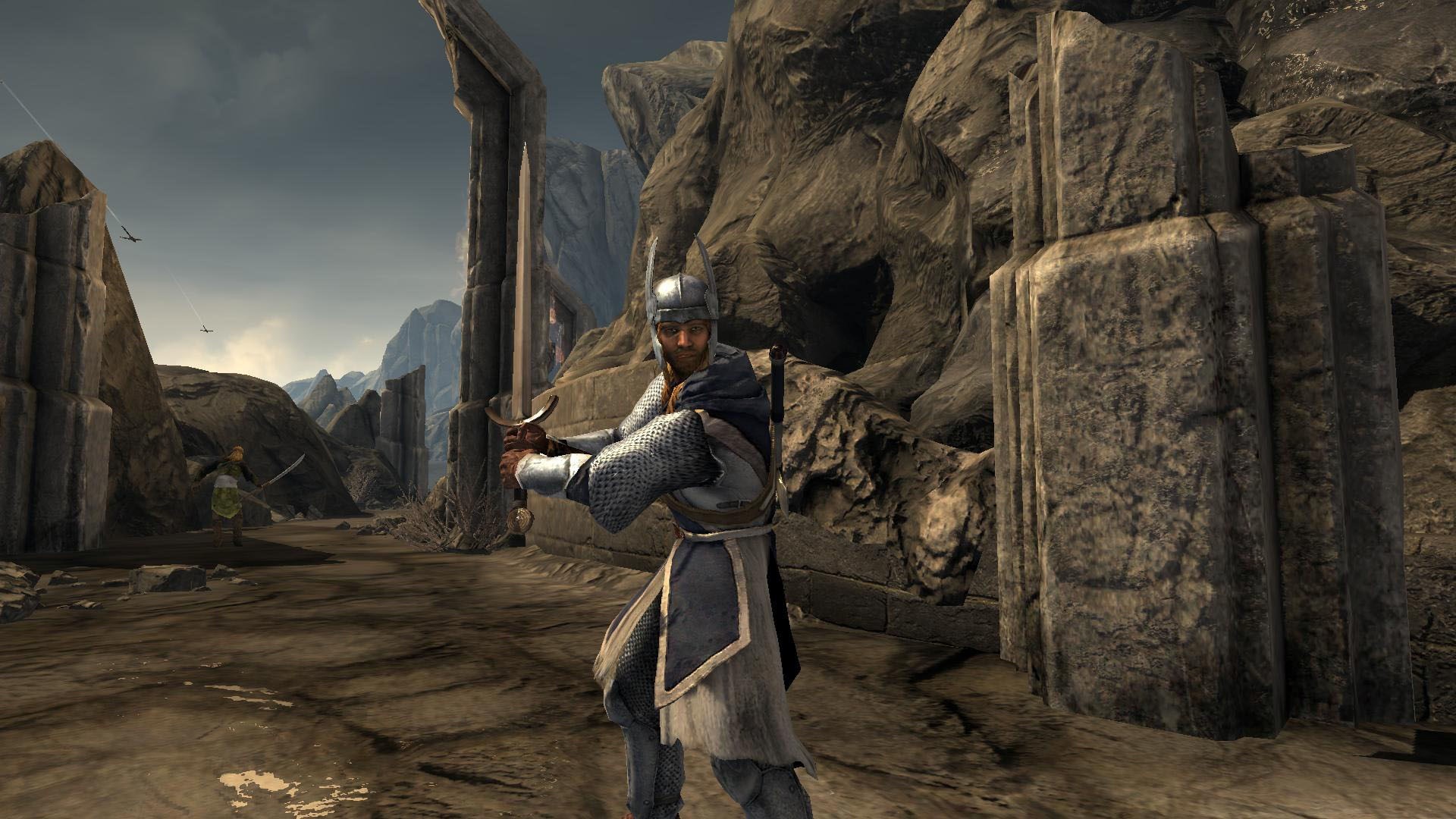 Il Signore degli Anelli, Guerriero, Rovine, 16:9 Full HD, wallpaper widescreen