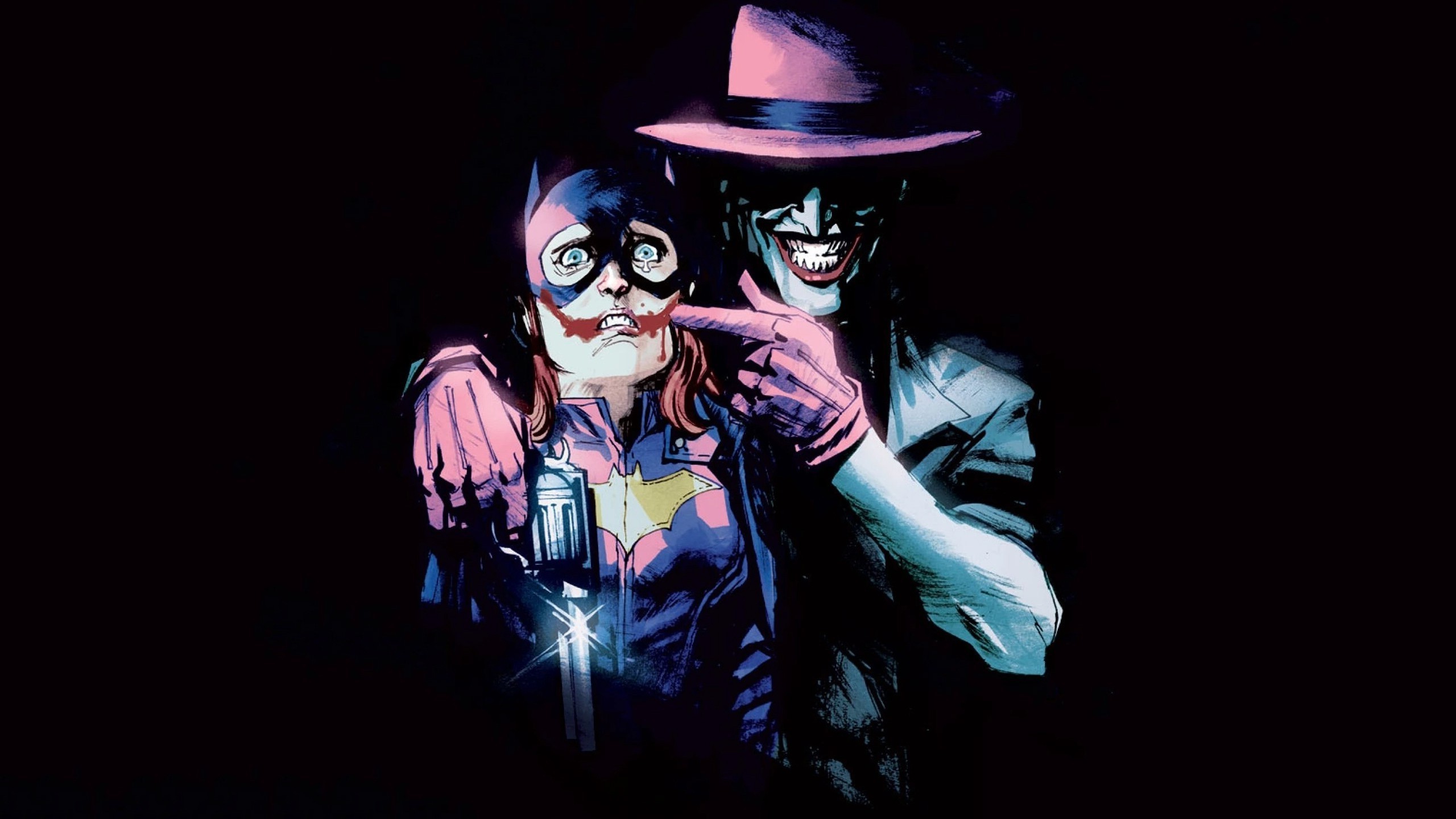 Joker, Batgirl, DC Comics, Copertina variant, Fumetto, 2560x1440, immagine di sfondo