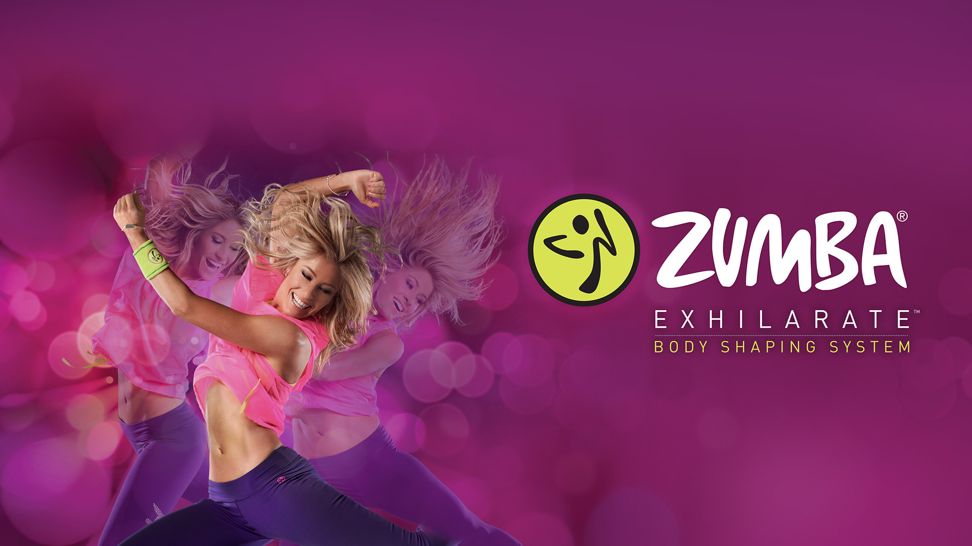 Zumba, Exhilarate, Ballerina, Viola, 1920x1080, sfondo per PC