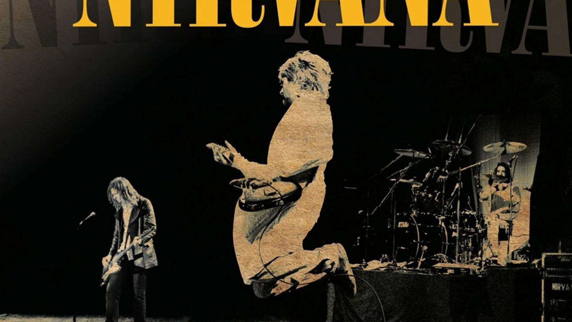 Nirvana, Kurt Cobain, Concerto, Batteria, Full HD, sfondo per PC e portatile