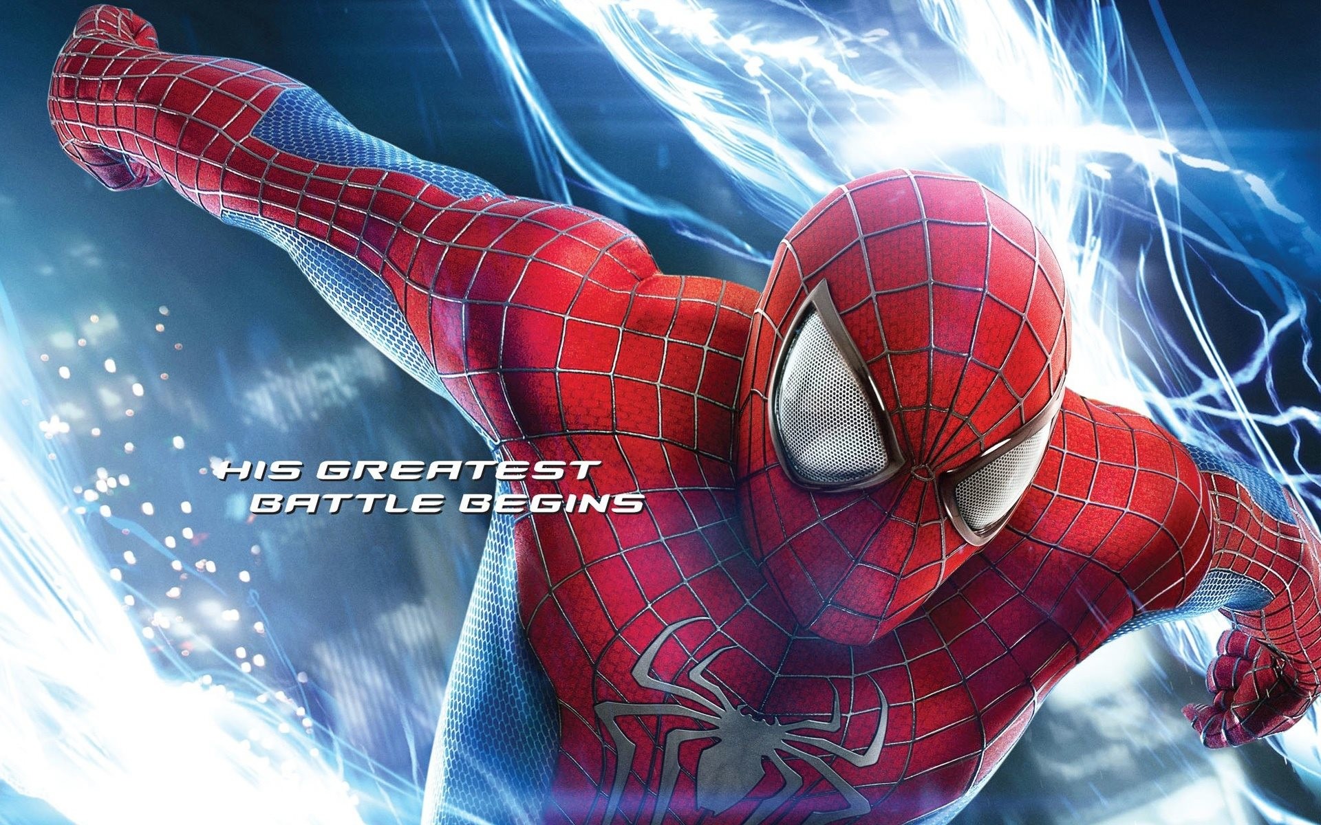 Spider-Man, The Amazing Spider-Man 2, Fulmini, Marvel, Full HD, wallpaper per PC