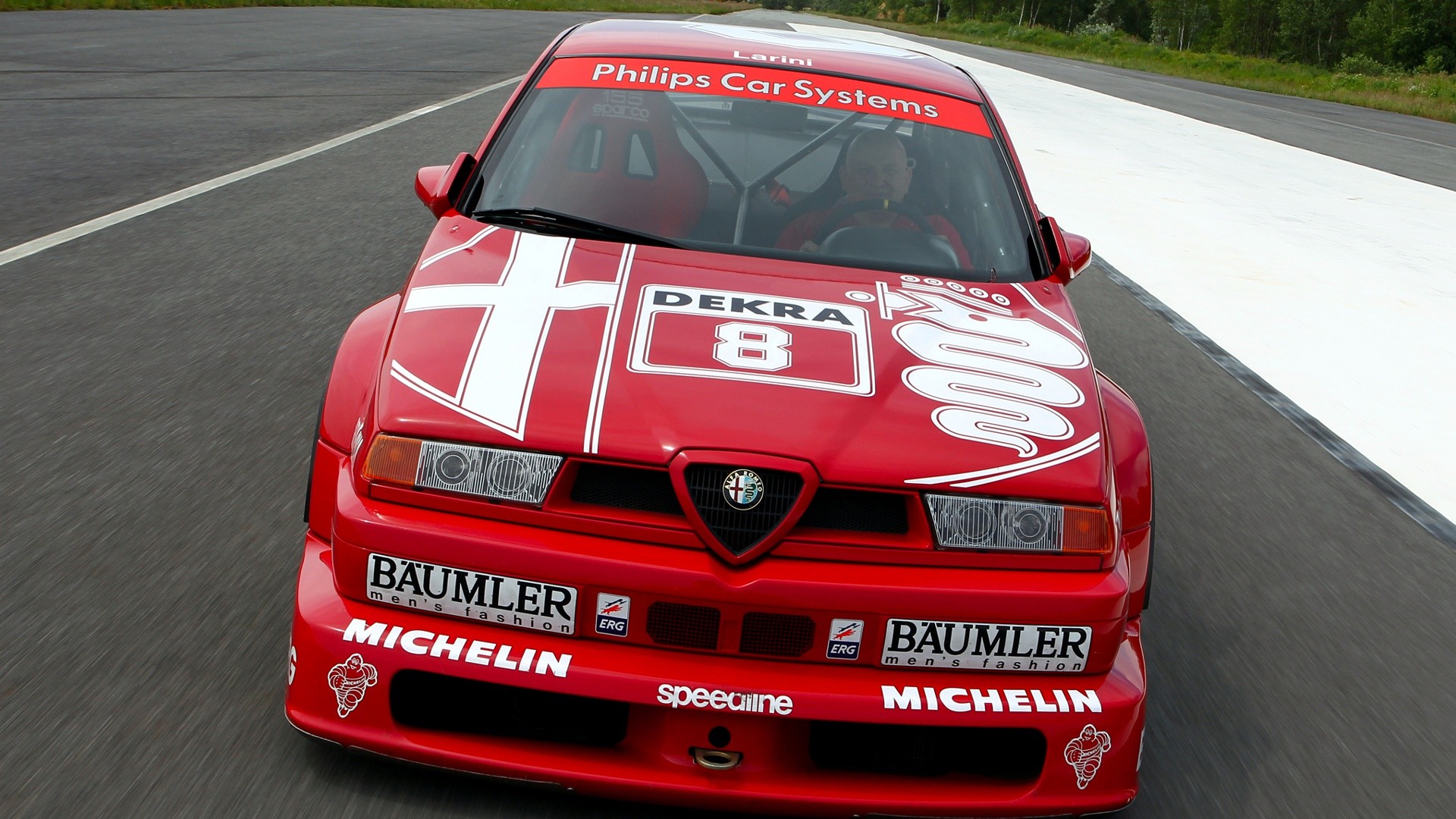 Alfa Romeo 155 V6 TI, Alfa Romeo, DTM, Auto da corsa, Full HD, sfondo desktop