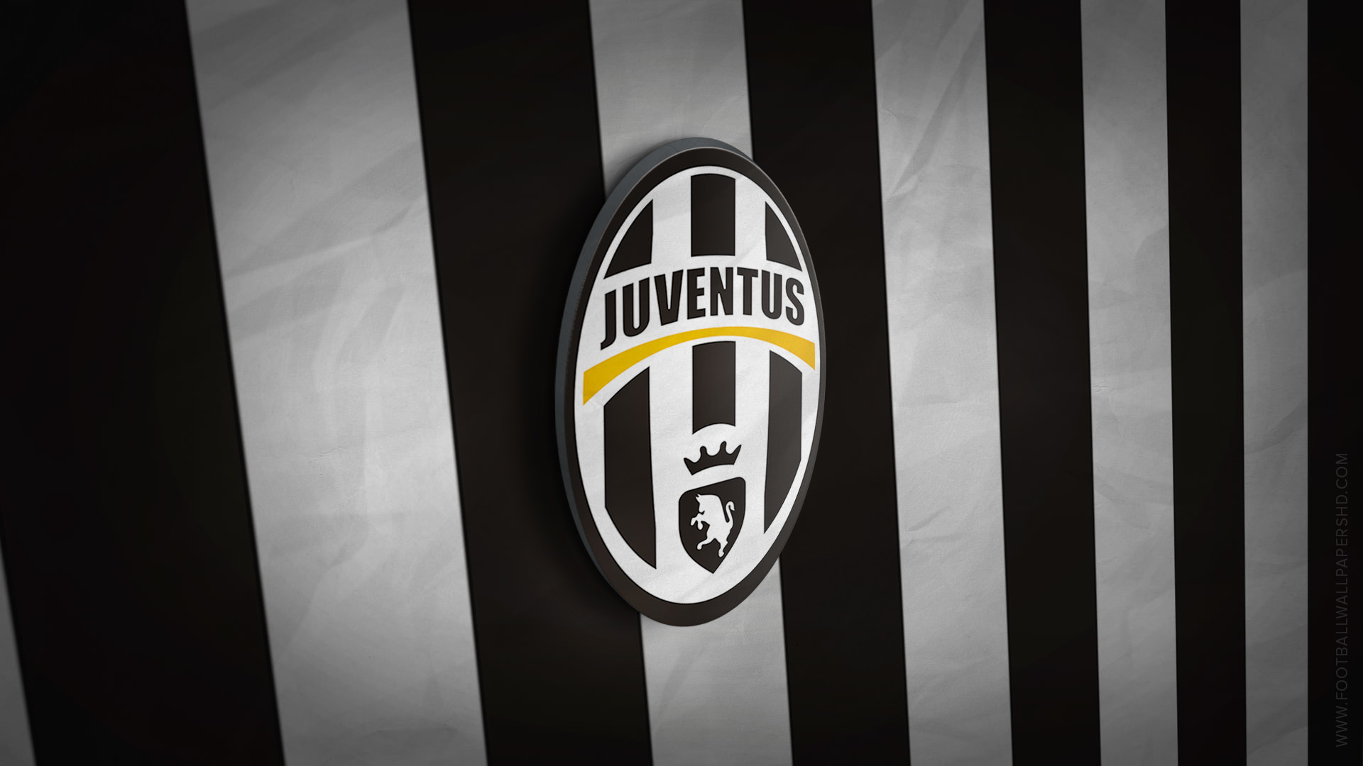 Juventus, Logo, Strisce bianconere, Full HD, sfondo Windows 11