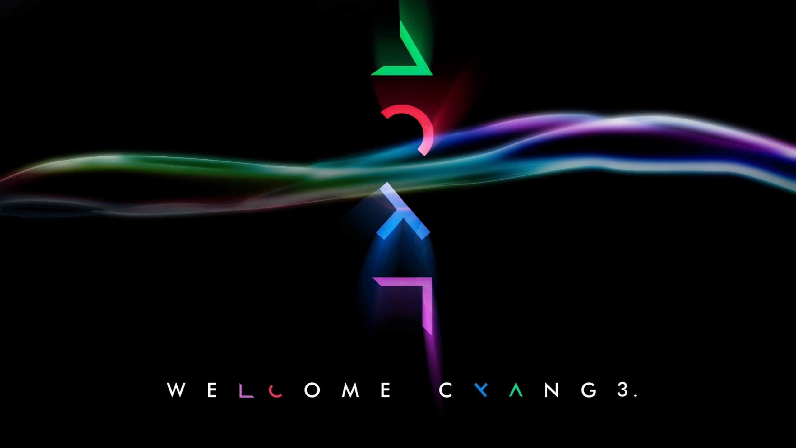 PlayStation, Simboli PlayStation, Onde, Sfondo nero, 16:9 2K, wallpaper widescreen
