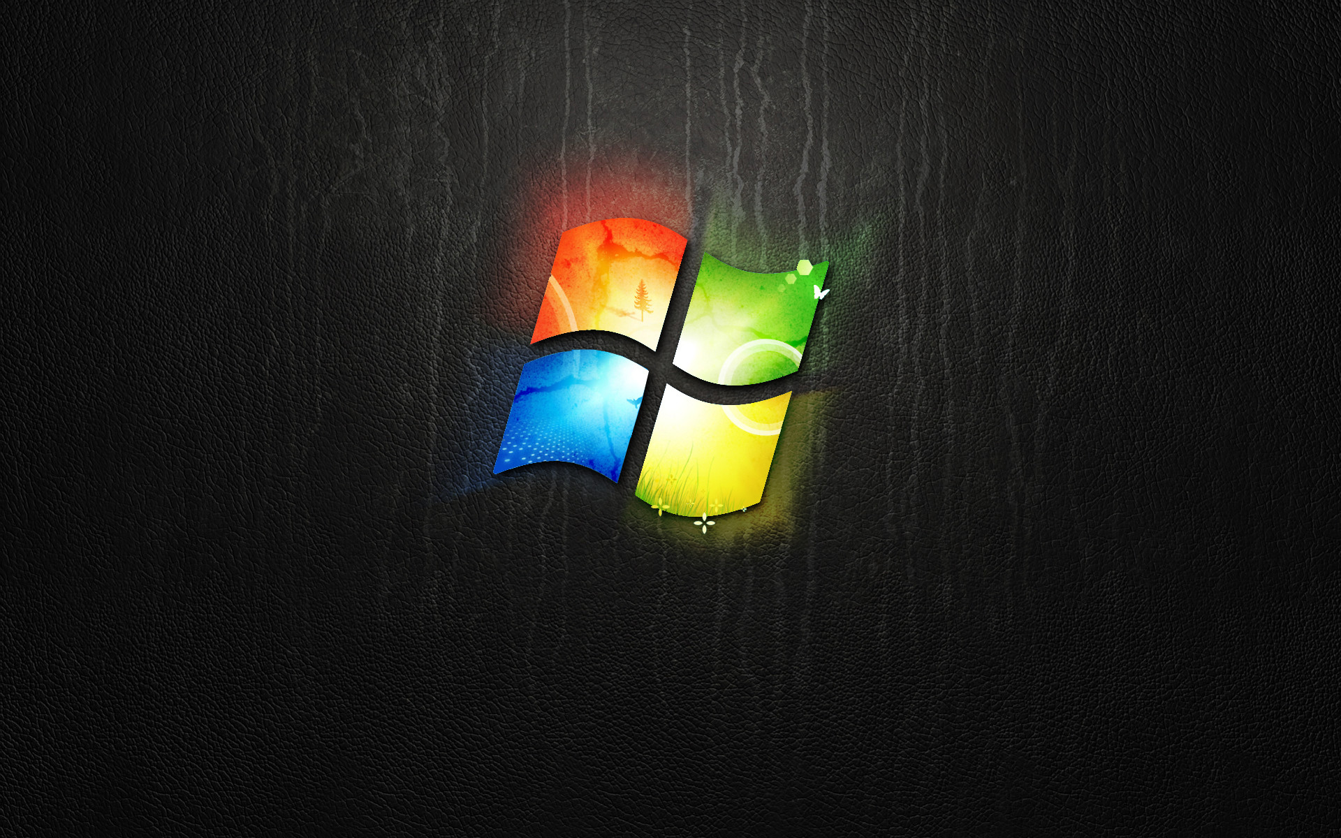 Windows 7, Logo Windows, Texture scura, 1920x1200, sfondo per PC